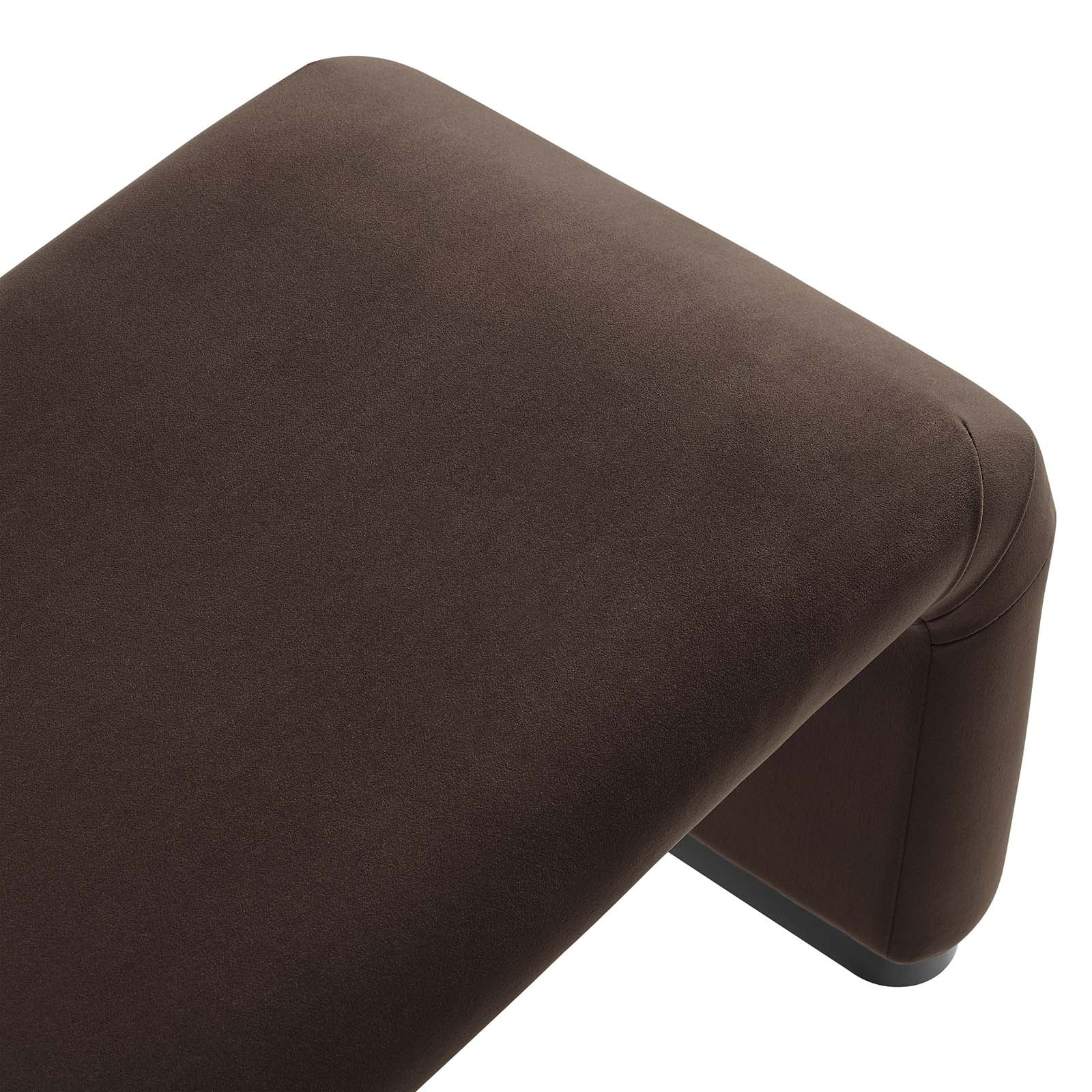 Koda Performance Velvet Waterfall Long Bench By Modway - EEI-6734 - Image 5