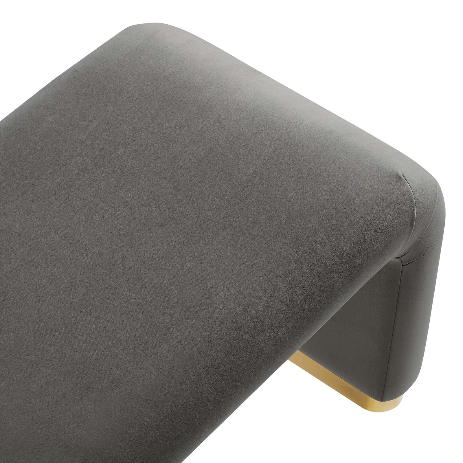 Koda Performance Velvet Waterfall Long Bench By Modway - EEI-6734 - Image 53