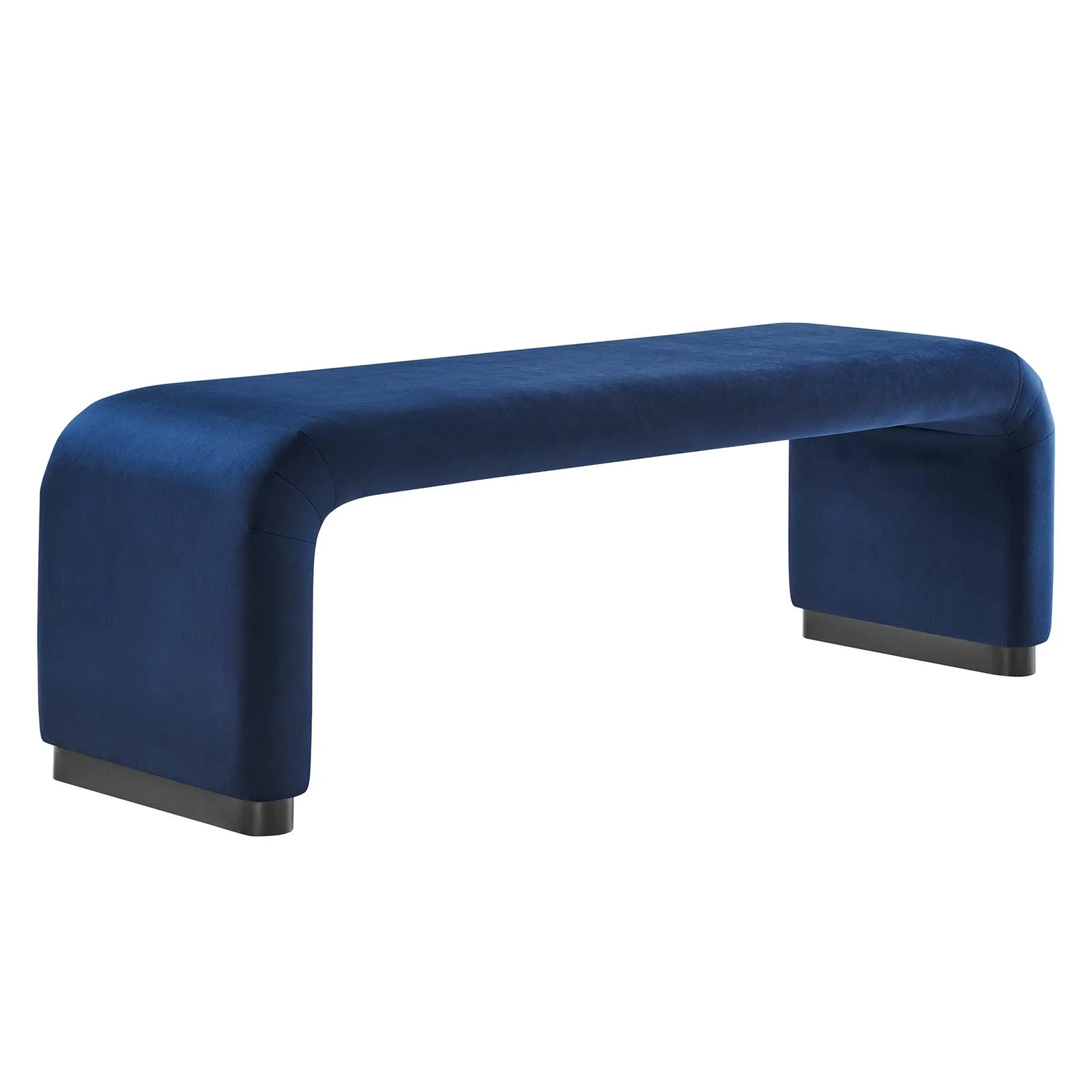 Koda Performance Velvet Waterfall Long Bench By Modway - EEI-6734 - Image 9
