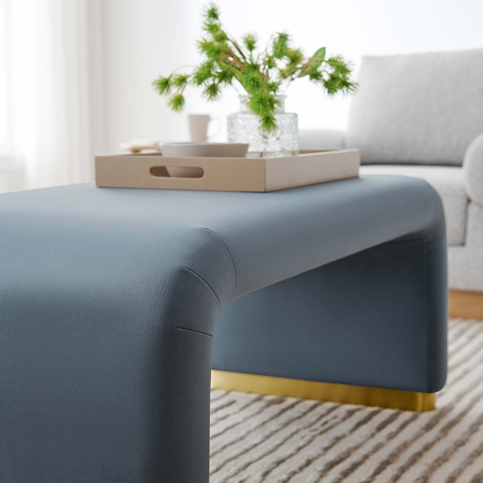 Koda Performance Velvet Waterfall Ottoman By Modway - EEI-6735 - Image 45