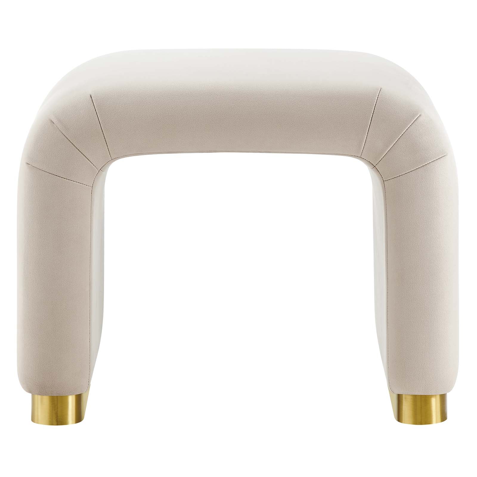 Koda Performance Velvet Waterfall Stool By Modway - EEI-6733 - Image 31