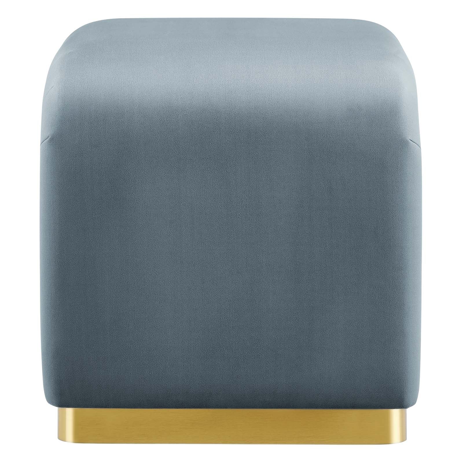 Koda Performance Velvet Waterfall Stool By Modway - EEI-6733 - Image 39