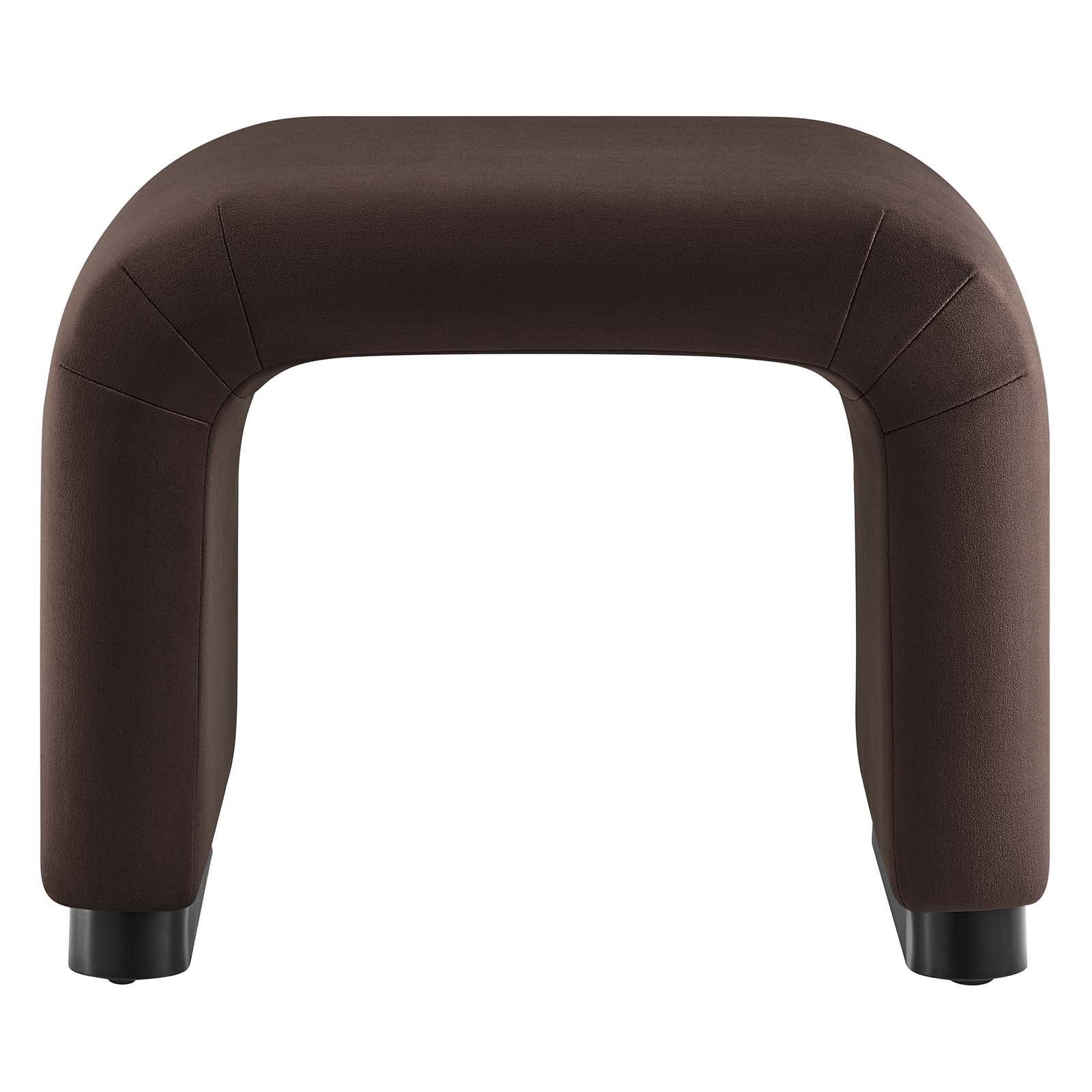 Koda Performance Velvet Waterfall Stool By Modway - EEI-6733 - Image 4