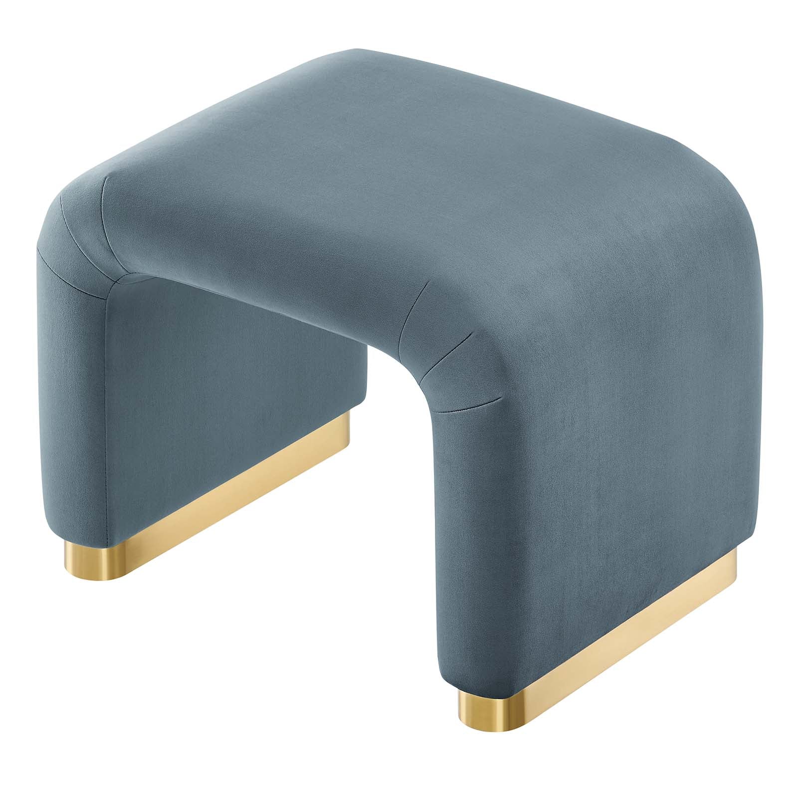 Koda Performance Velvet Waterfall Stool By Modway - EEI-6733 - Image 41