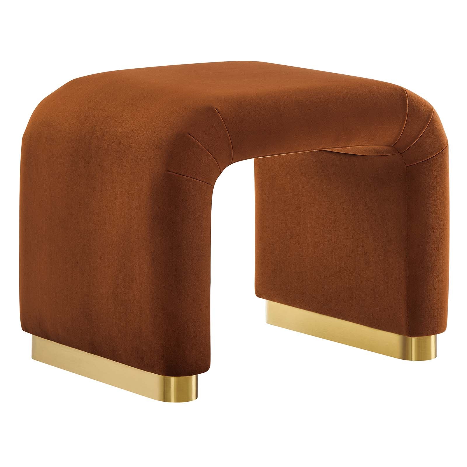 Koda Performance Velvet Waterfall Stool By Modway - EEI-6733 - Image 46