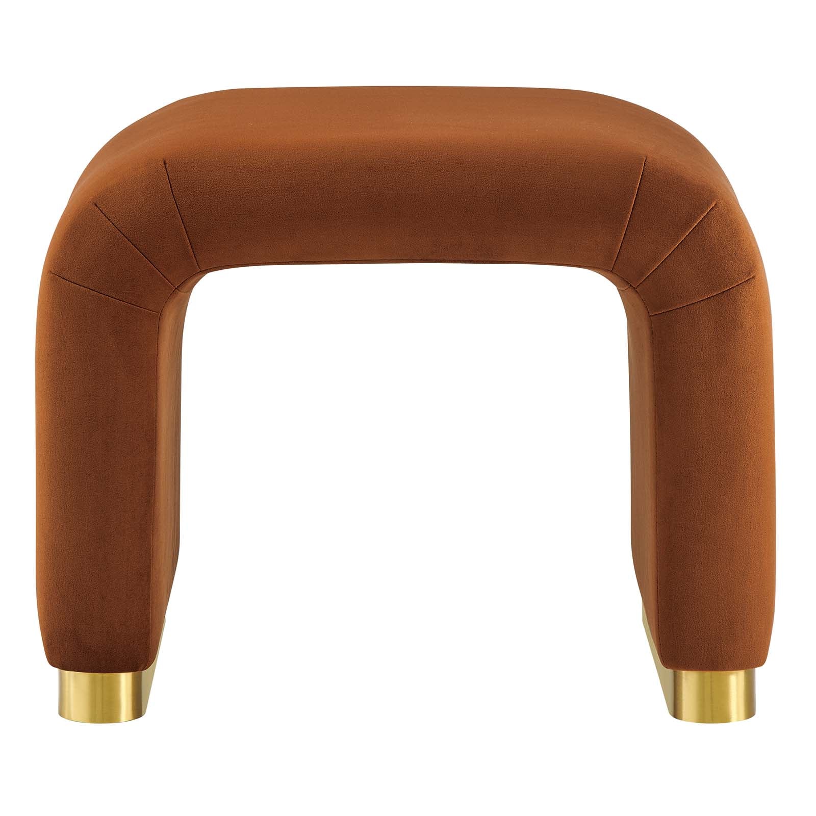 Koda Performance Velvet Waterfall Stool By Modway - EEI-6733 - Image 49