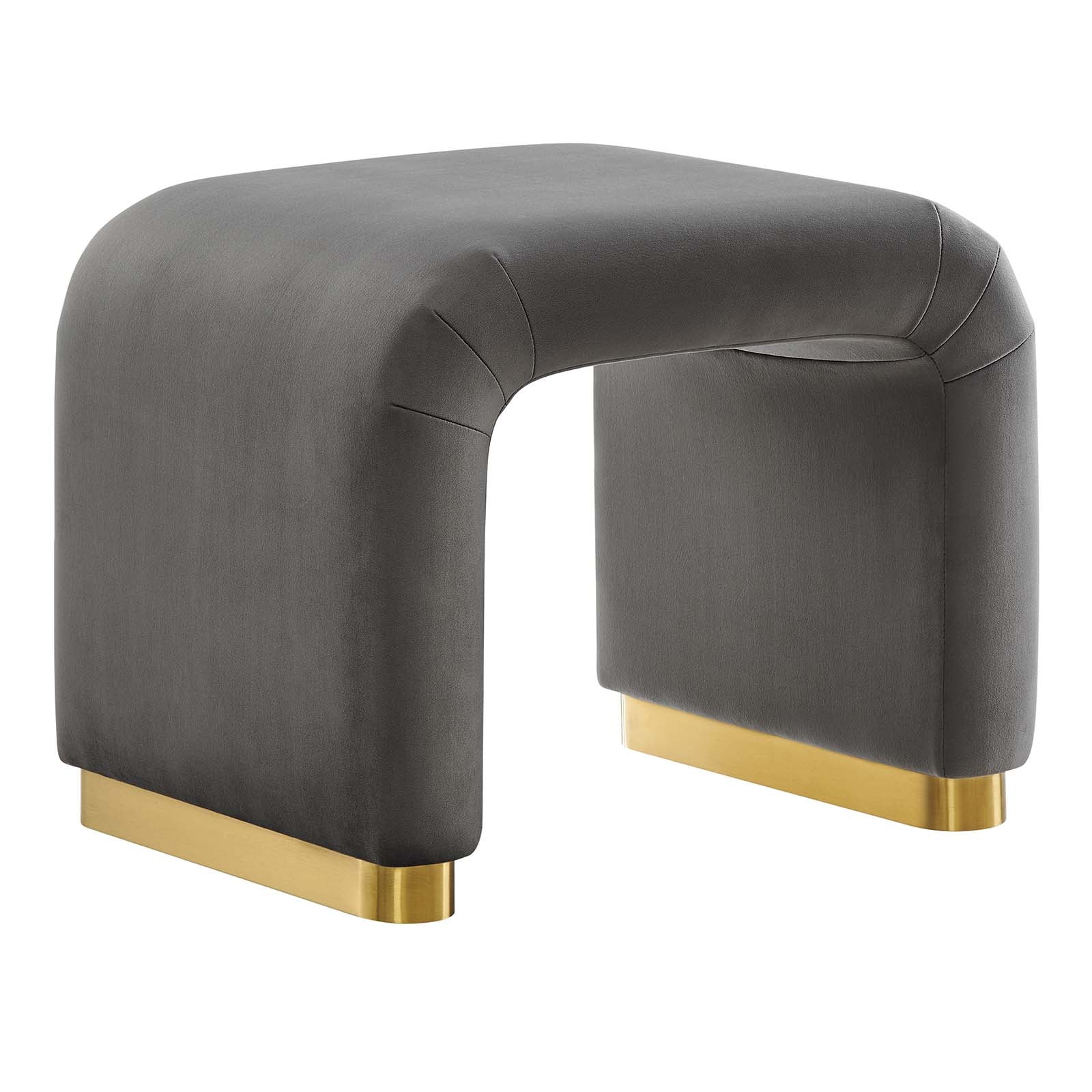 Koda Performance Velvet Waterfall Stool By Modway - EEI-6733 - Image 55