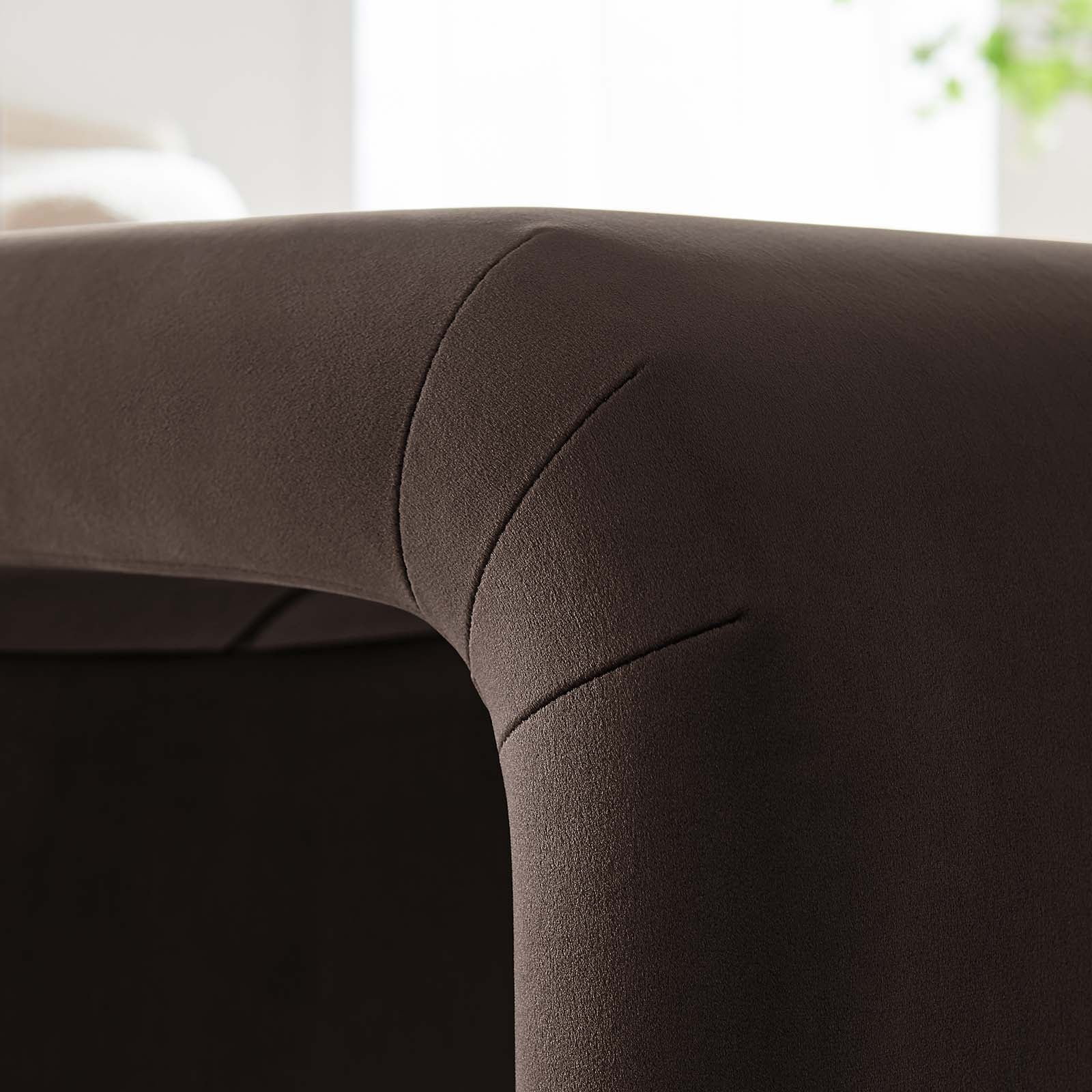 Koda Performance Velvet Waterfall Stool By Modway - EEI-6733 - Image 9