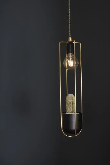 Kol Acrobatic Hanging Planter with Spot Light By Accent Decor - Image 4