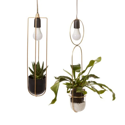 Kol Acrobatic Hanging Planter with Spot Light By Accent Decor - Image 5