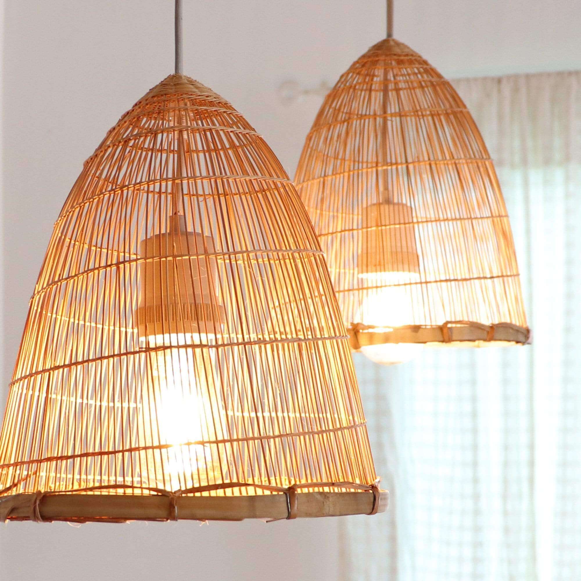 Kon Ra Pat - Bamboo Pendant Light By Thaihome - Image 3