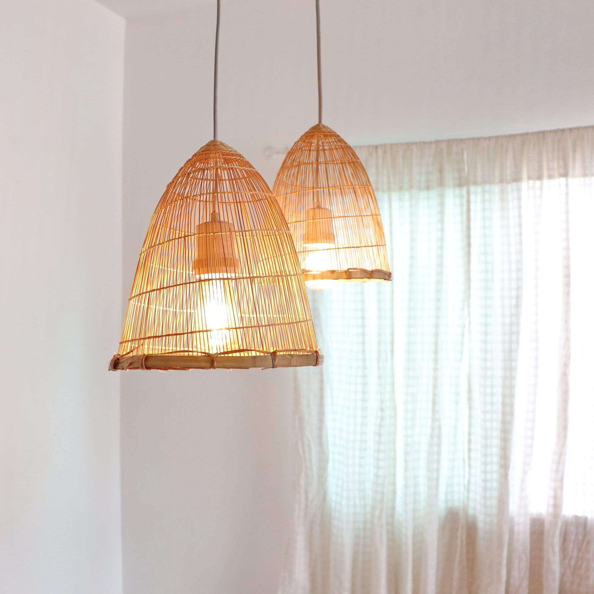 Kon Ra Pat - Bamboo Pendant Light By Thaihome - Image 5