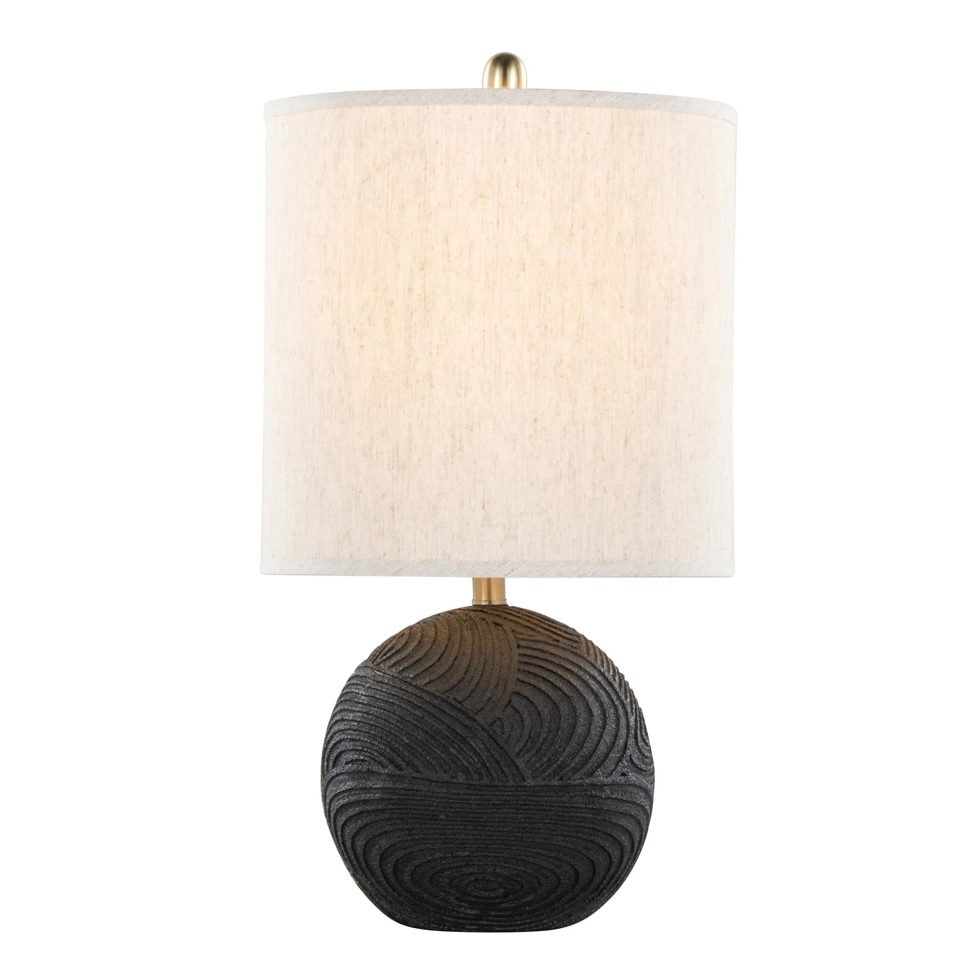 Kona 23" Polyresin Table Lamp - Set of 2 By LumiSource - GPT22-KONA BKNA2 - Image 4