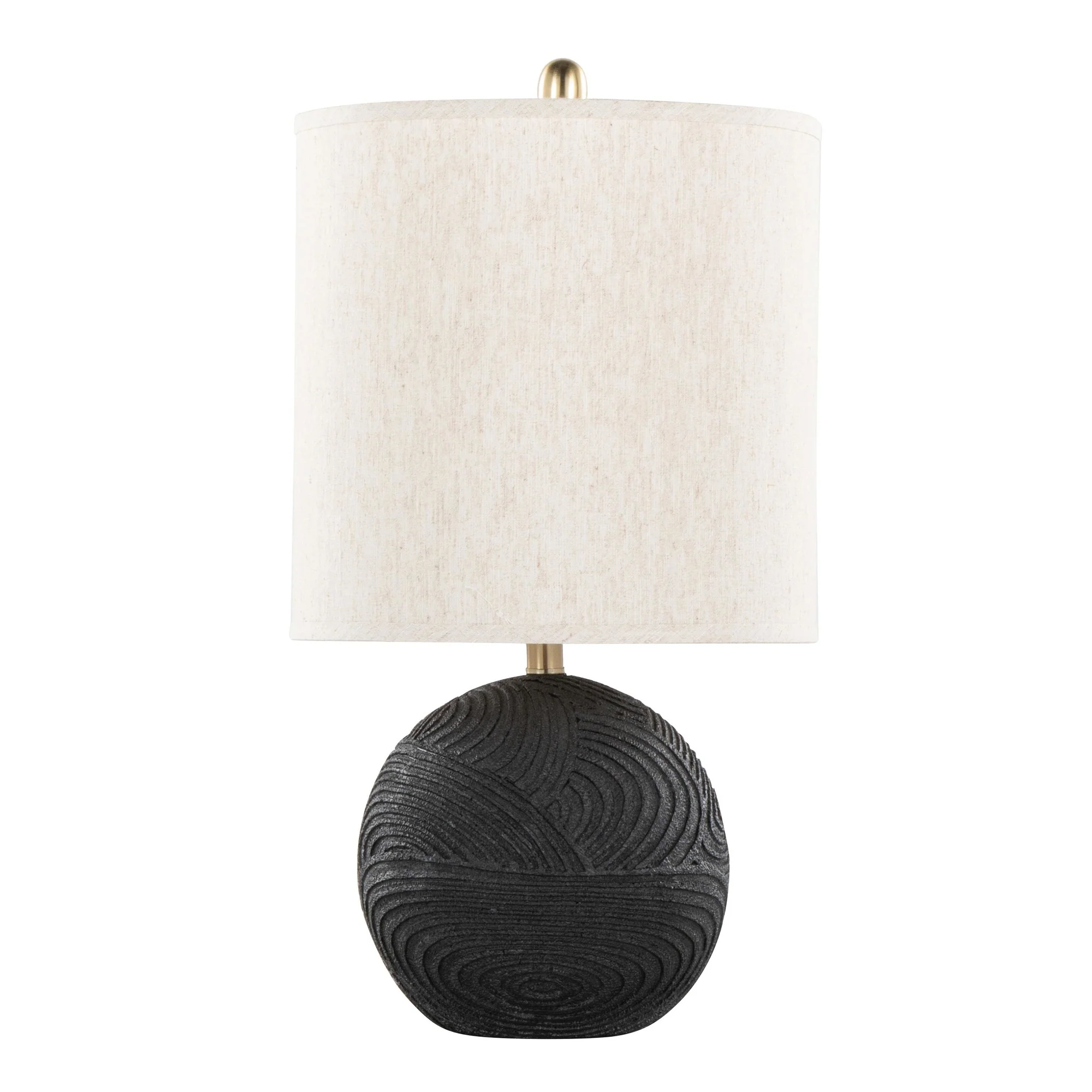 Kona 23" Polyresin Table Lamp - Set of 2 By LumiSource - GPT22-KONA BKNA2 - Image 5