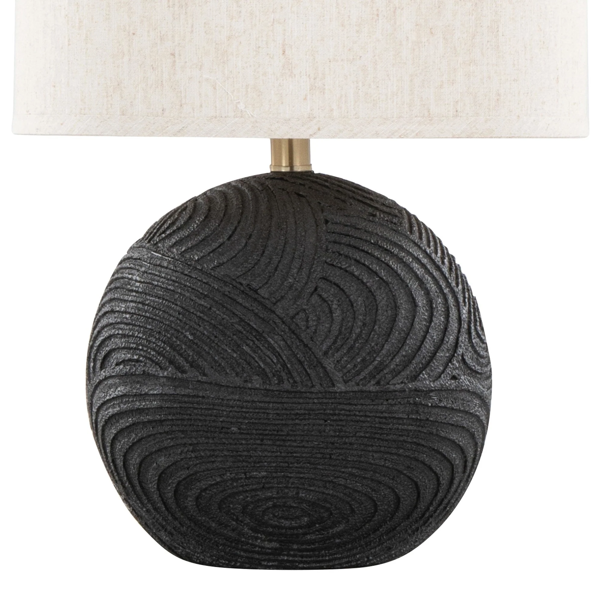 Kona 23" Polyresin Table Lamp - Set of 2 By LumiSource - GPT22-KONA BKNA2 - Image 6