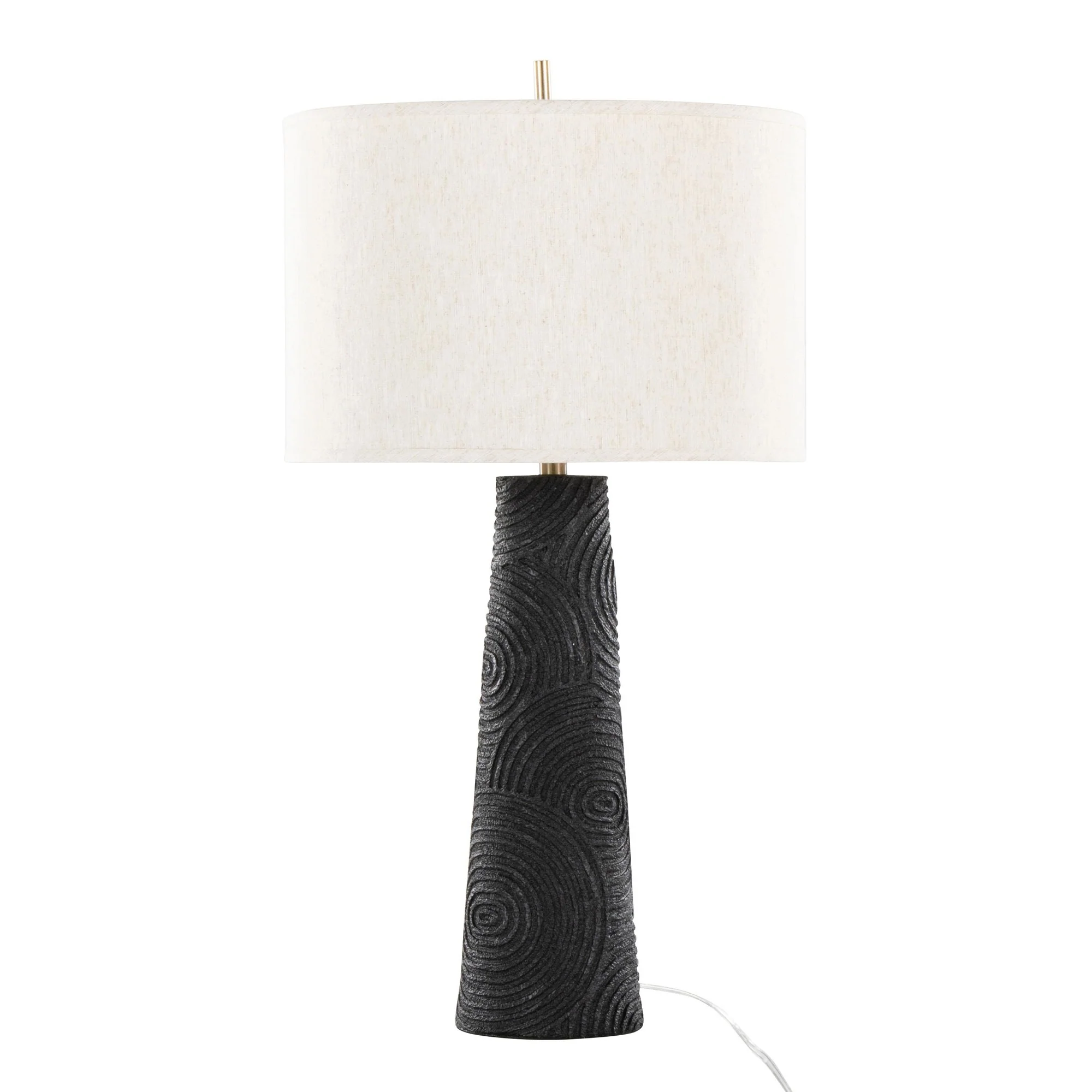 Kona 31" Polyresin Table Lamp - Set of 2 By LumiSource - GPT31-KONA BKNA2 - Image 5