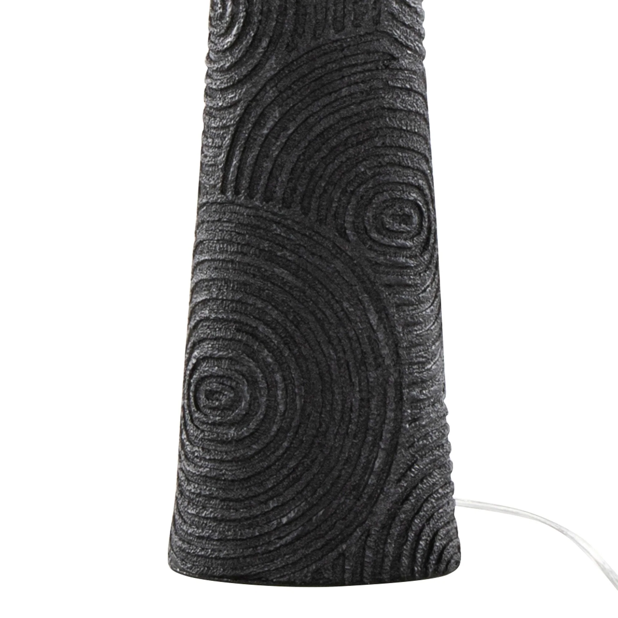 Kona 31" Polyresin Table Lamp - Set of 2 By LumiSource - GPT31-KONA BKNA2 - Image 6