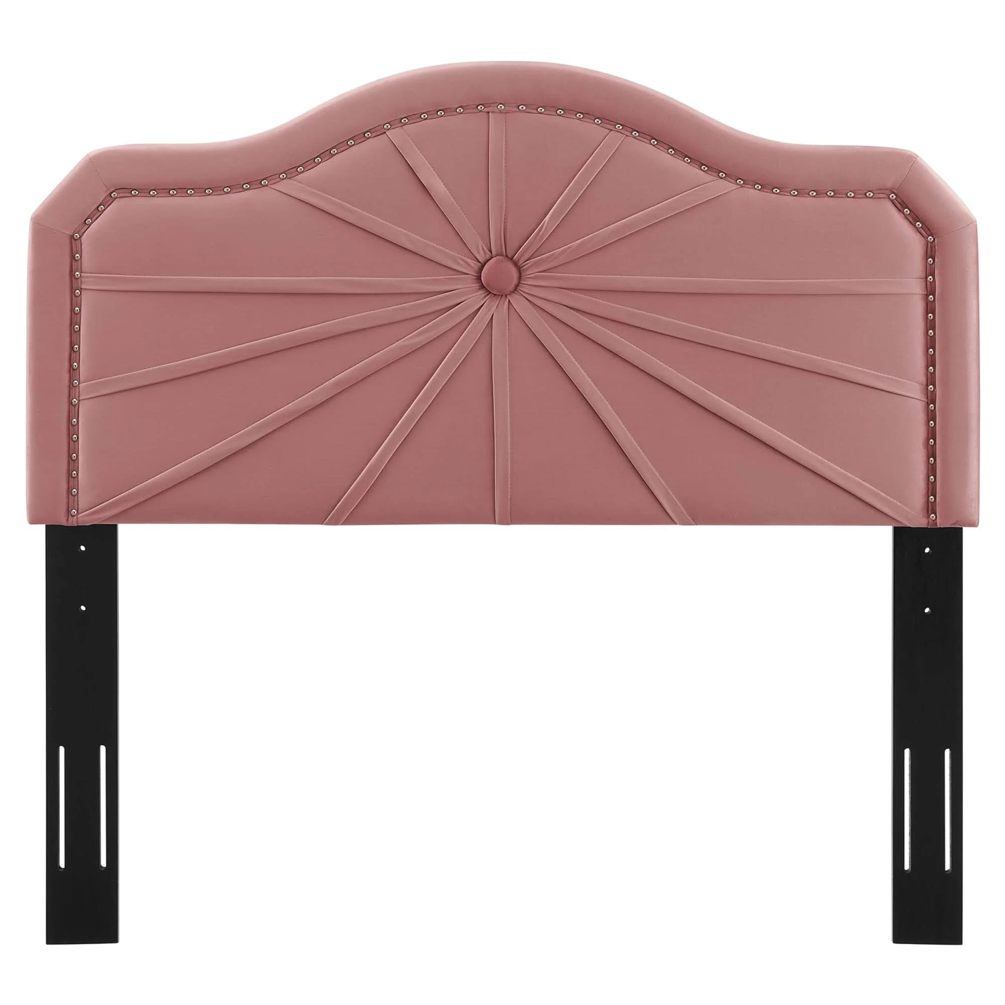 Kristin Pleated Performance Velvet King/California King Headboard by Modway - Image 3