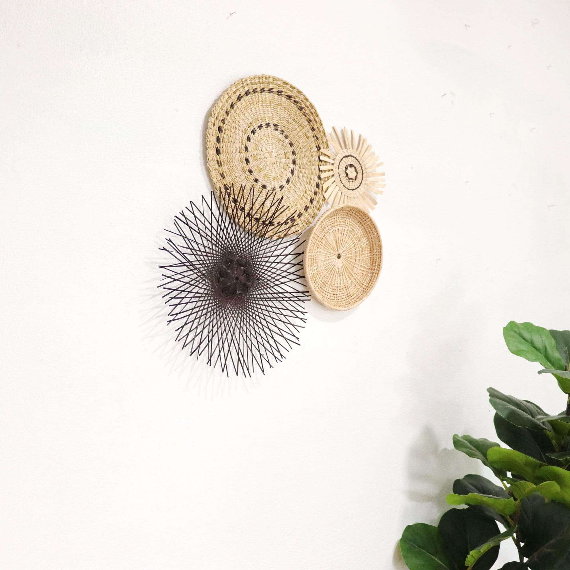 Kun Cha Na - Wall Hanging DeCor (Set Of 4) By Thaihome - Image 3