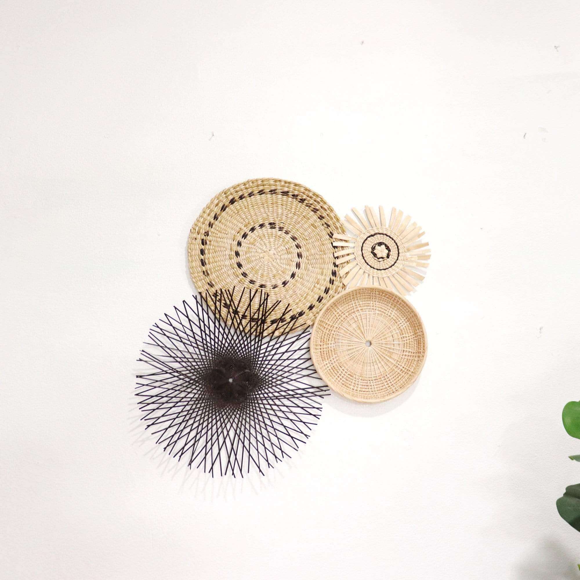 Kun Cha Na - Wall Hanging DeCor (Set Of 4) By Thaihome - Image 4