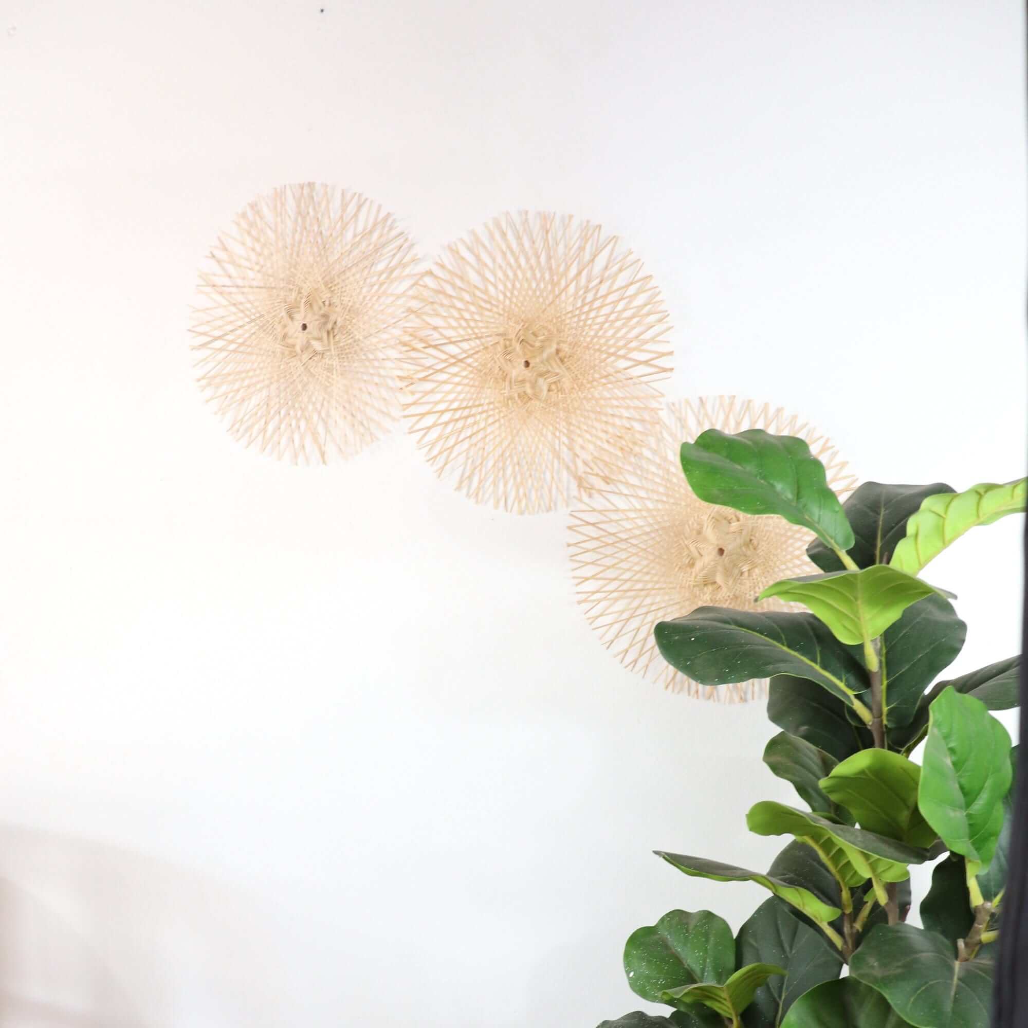 Kun Ya Korn - Set Of 3 Wall DeCor By Thaihome - Image 3