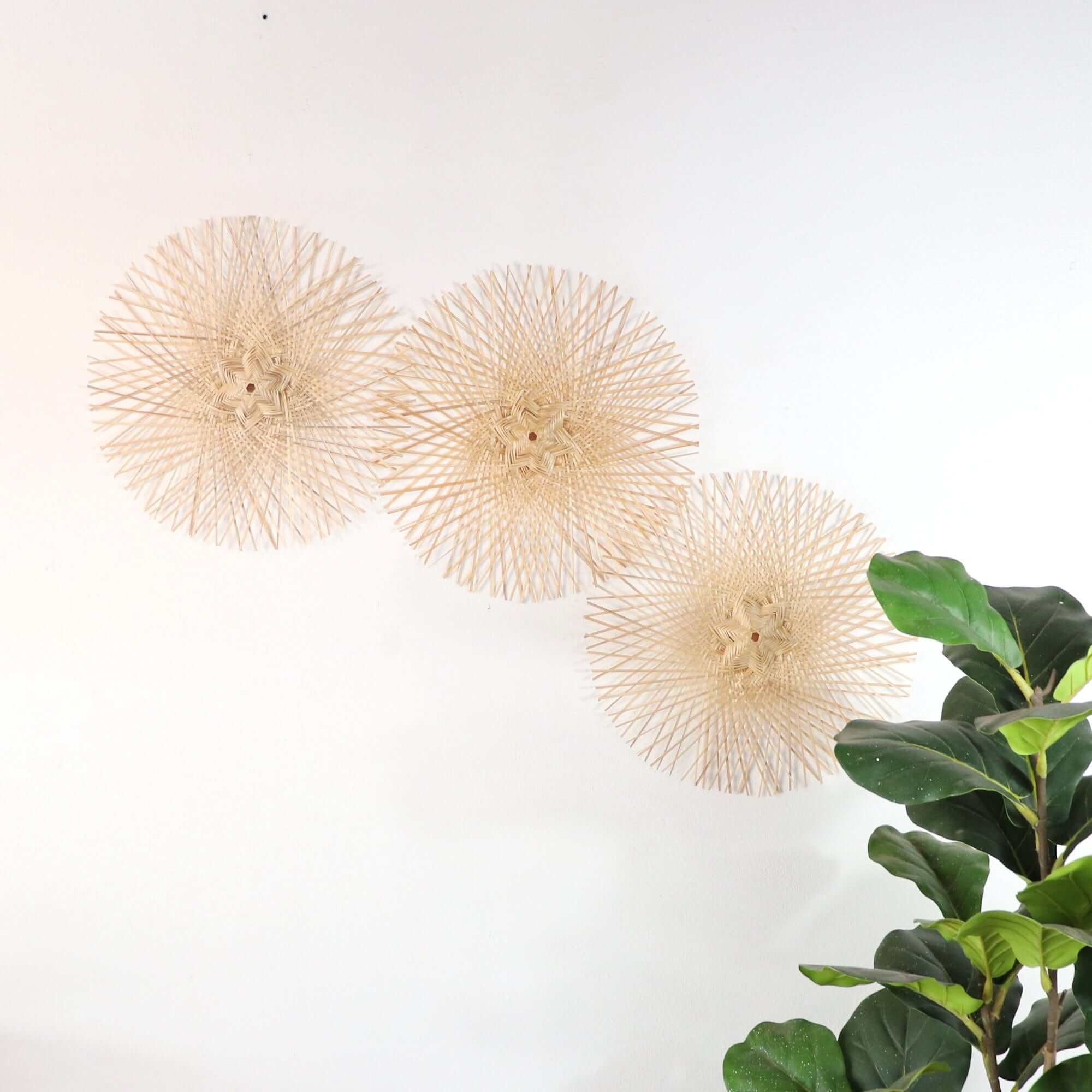 Kun Ya Korn - Set Of 3 Wall DeCor By Thaihome - Image 6