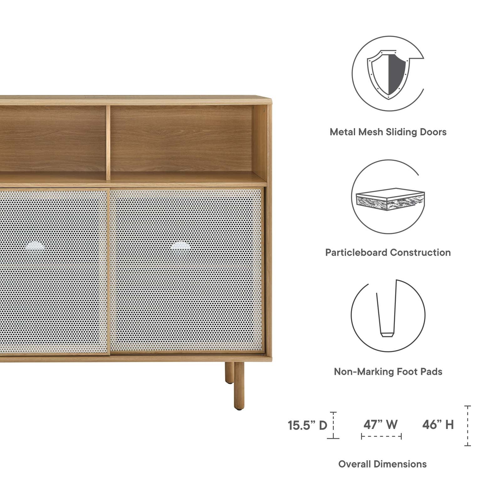 Kurtis 47" Display Cabinet By Modway - EEI-6237 - Image 17