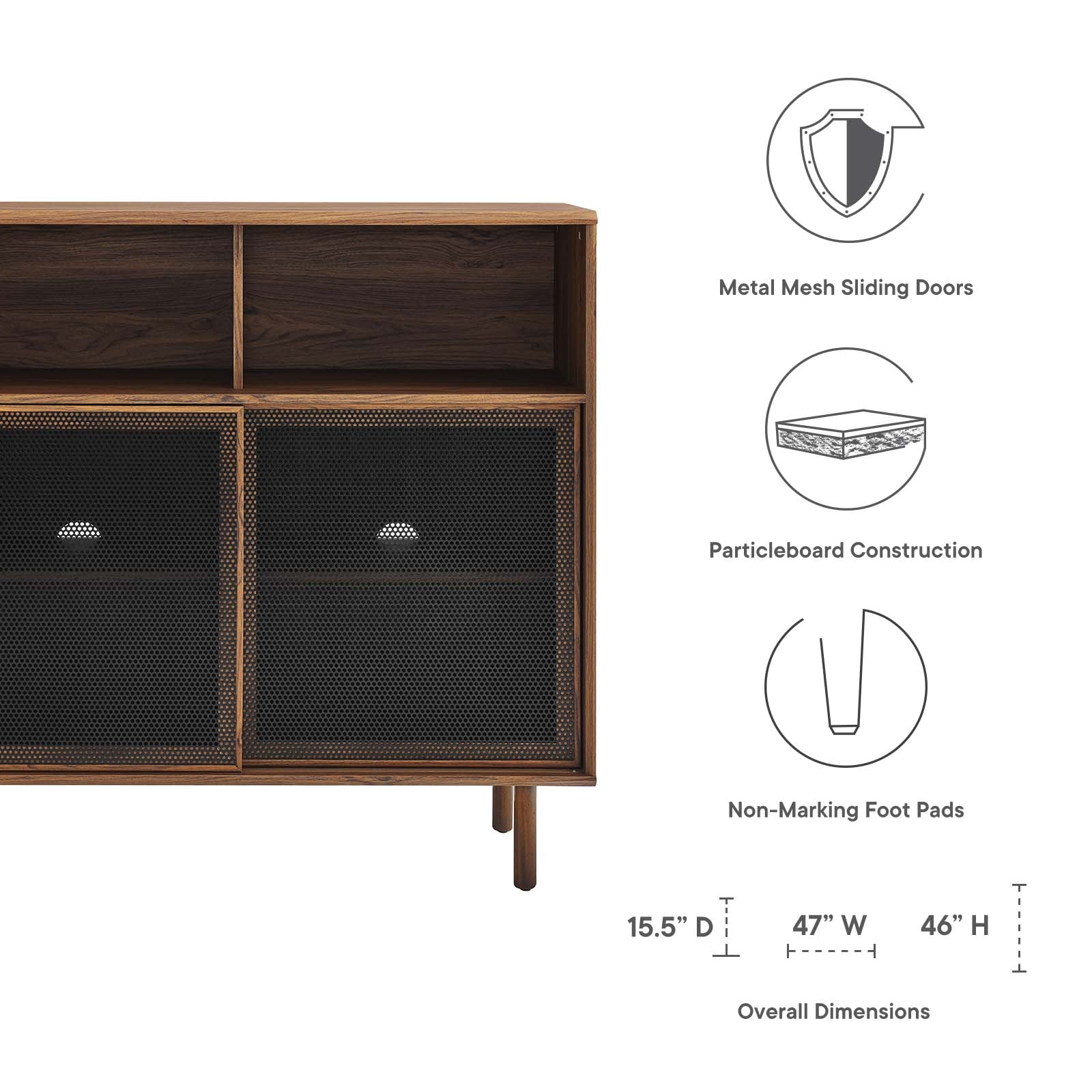 Kurtis 47" Display Cabinet By Modway - EEI-6237 - Image 26