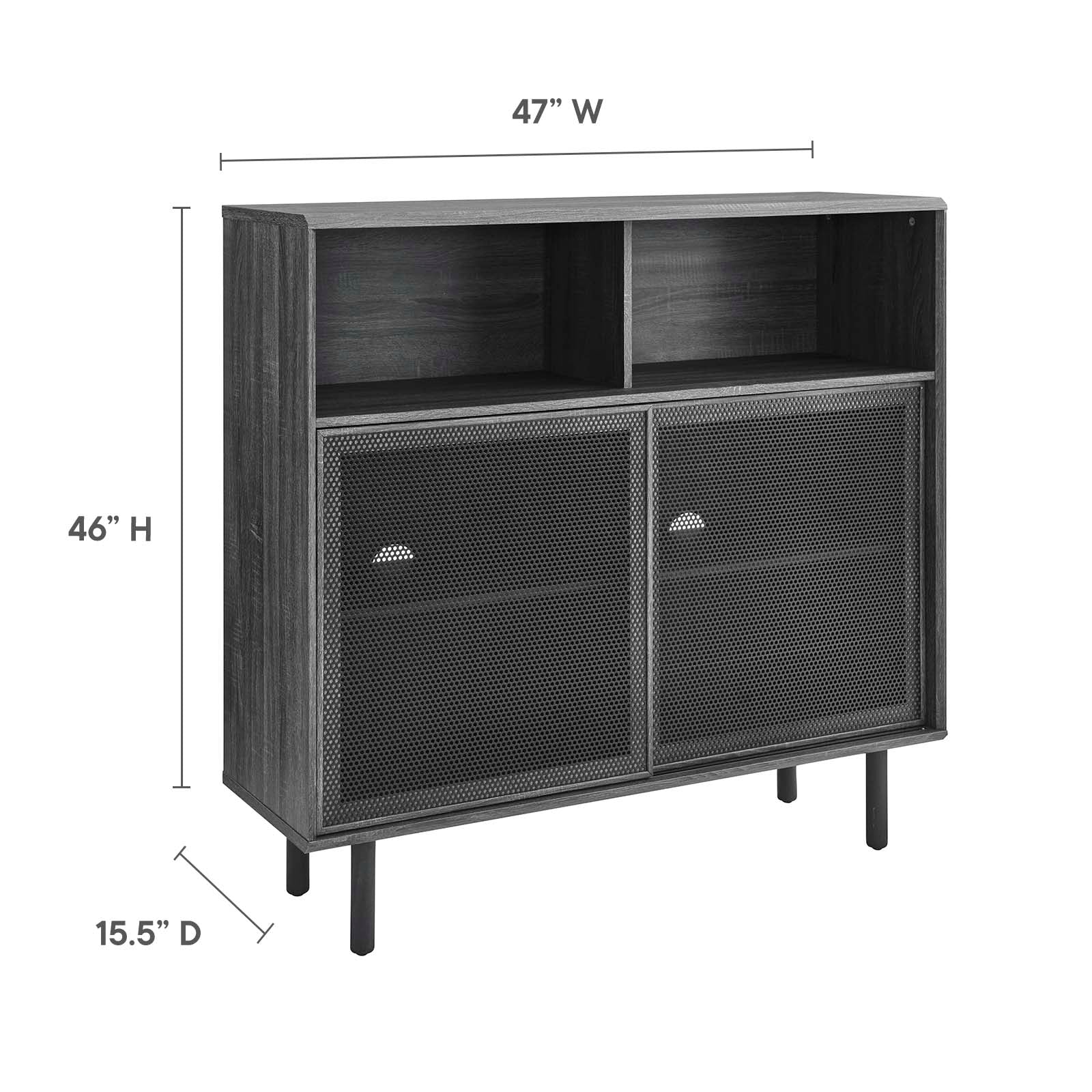 Kurtis 47" Display Cabinet By Modway - EEI-6237 - Image 9