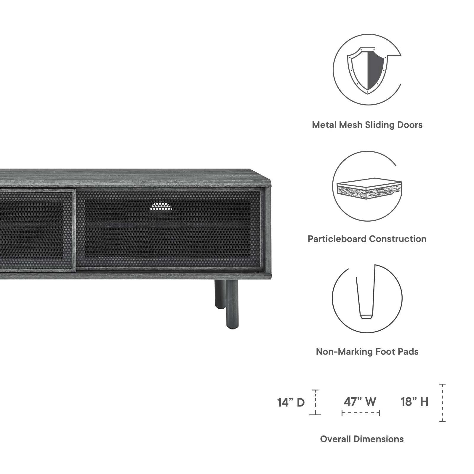 Kurtis 47" TV Stand By Modway - EEI-6233 - Image 8