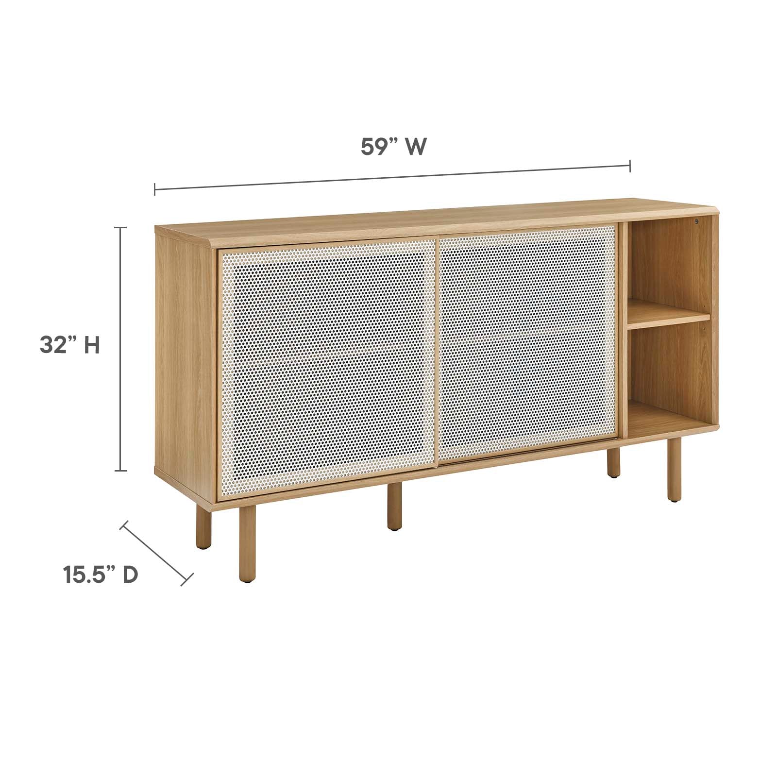 Kurtis 59" Sideboard By Modway - EEI-6235 - Image 18
