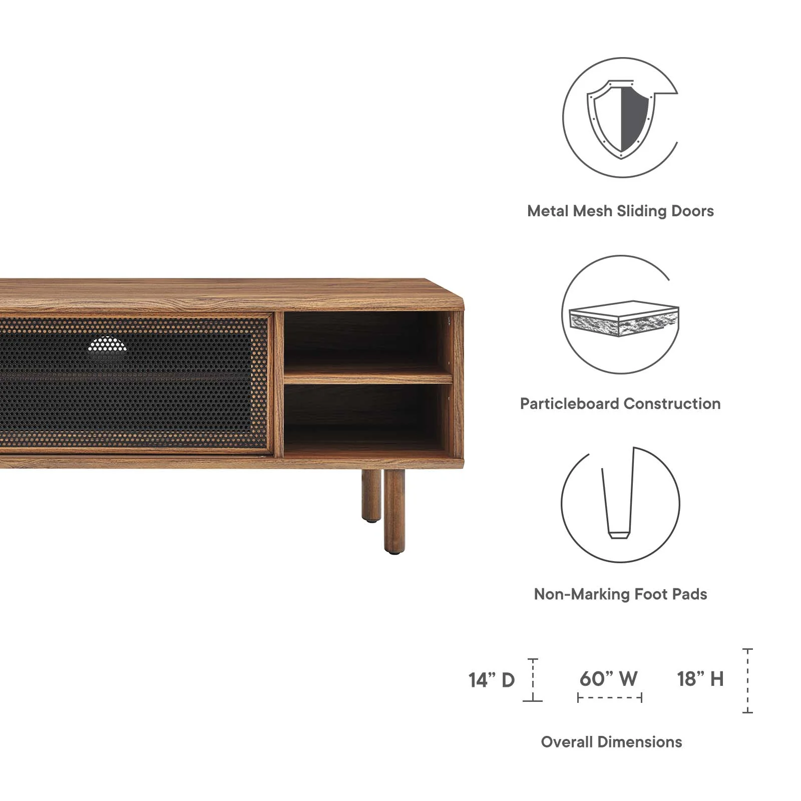 Kurtis 60" TV Stand By Modway - EEI-6234 - Image 26