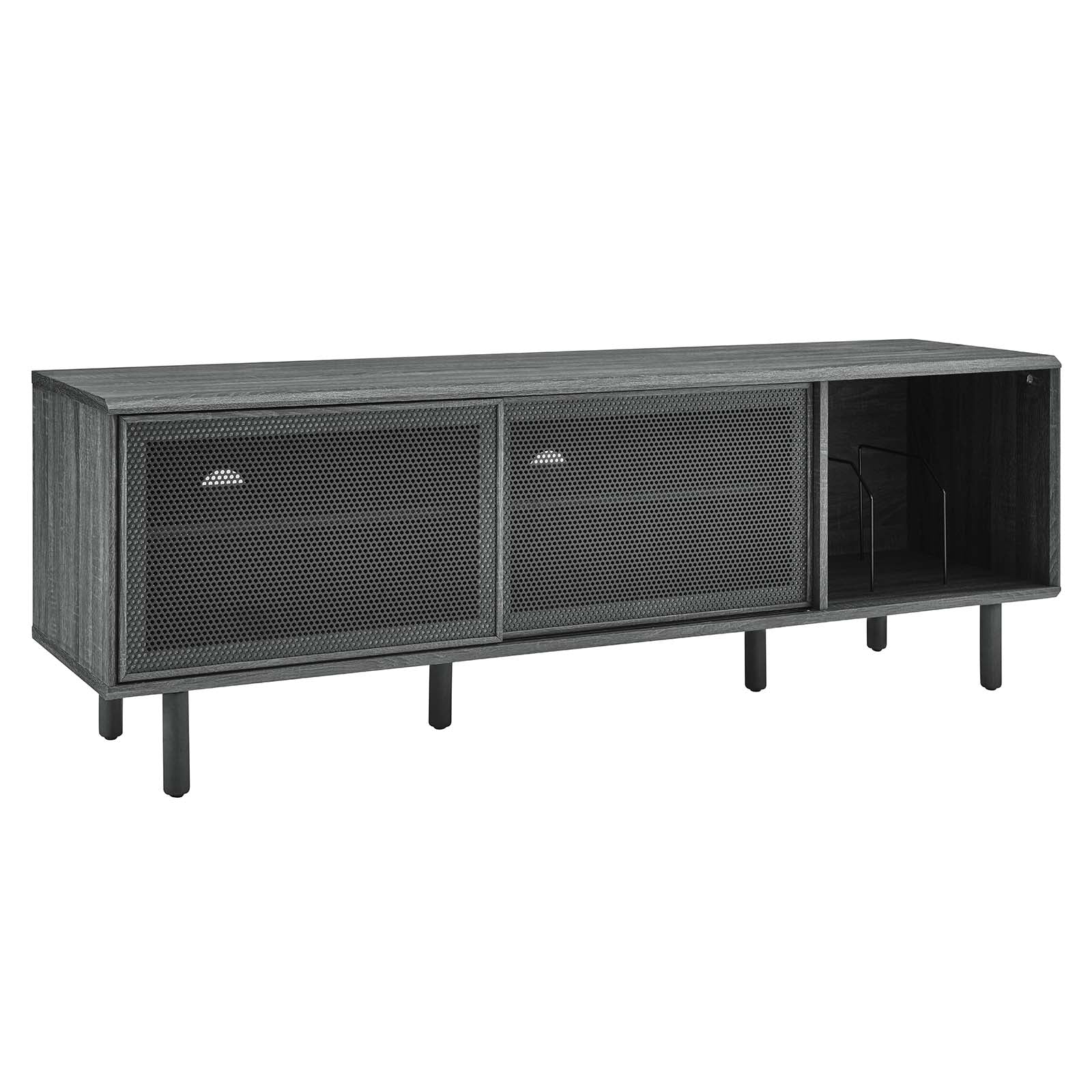 Kurtis 67" TV and Vinyl Record Stand By Modway - EEI-6236 - Image 2