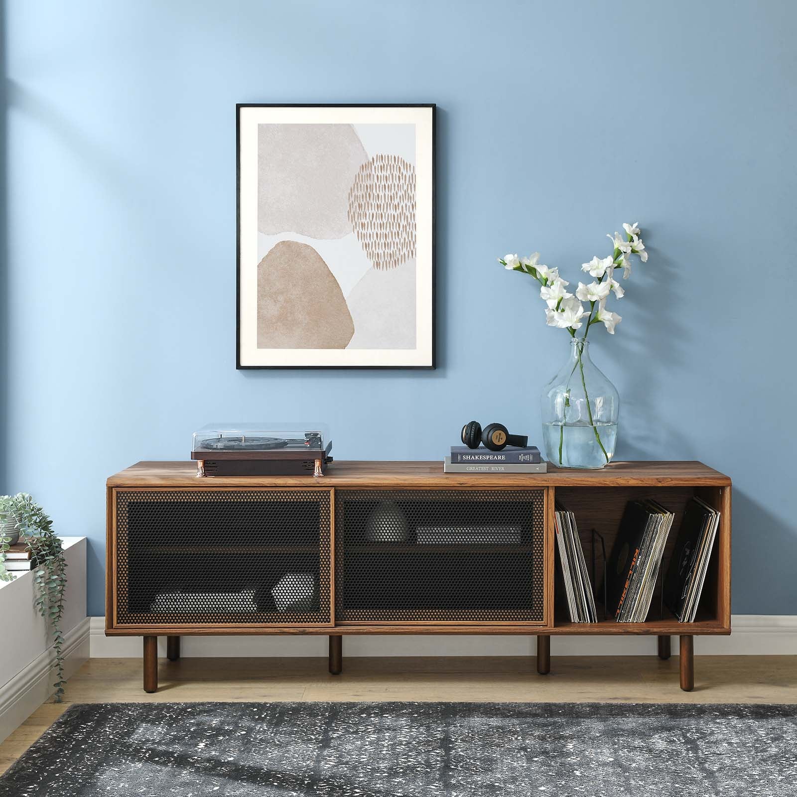 Kurtis 67" TV and Vinyl Record Stand By Modway - EEI-6236 - Image 20