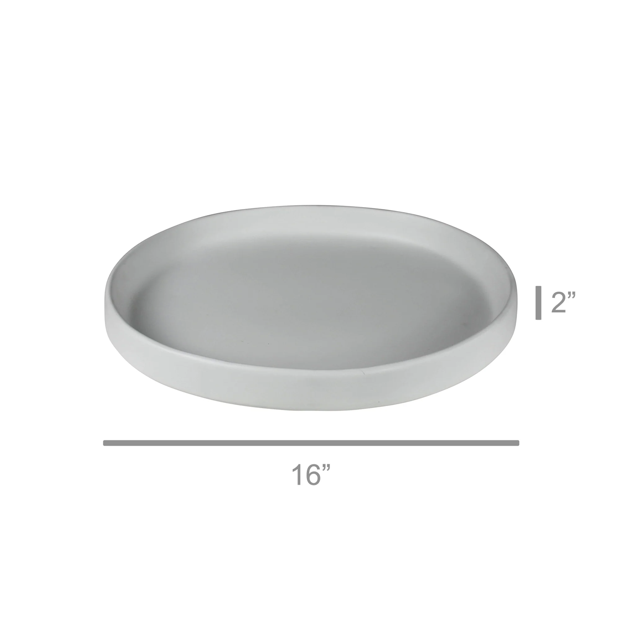 KuSmalli Platter, Ceramic - Medium By HomArt - Image 7