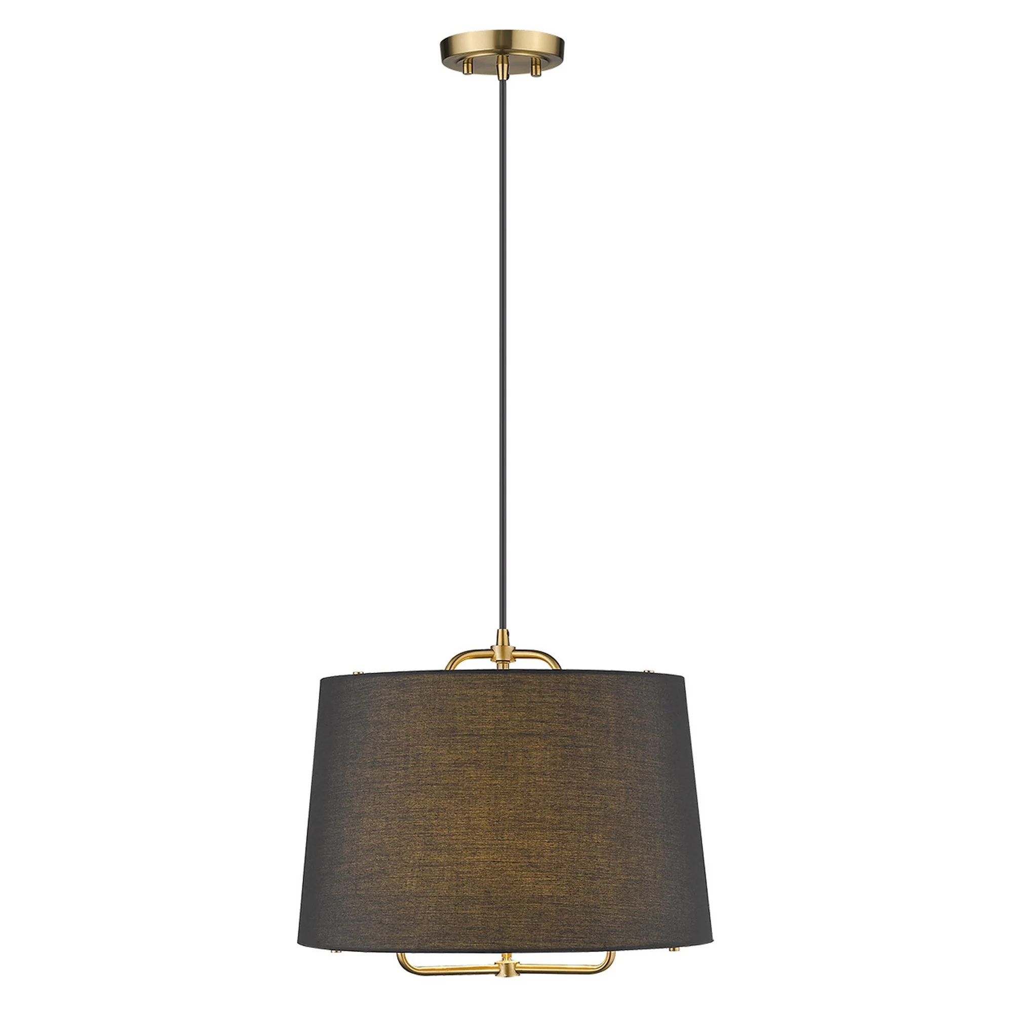 Lamia 1-Light Gold Mini Pendant By Homeroots - Image 2