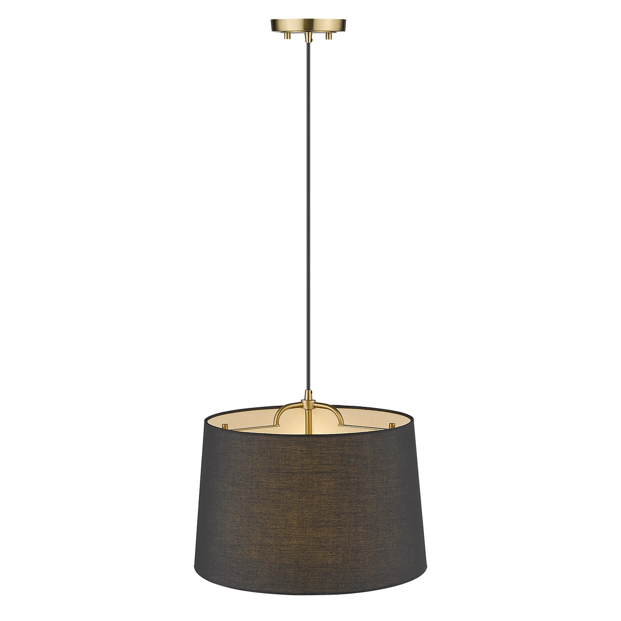 Lamia 1-Light Gold Mini Pendant By Homeroots - Image 4