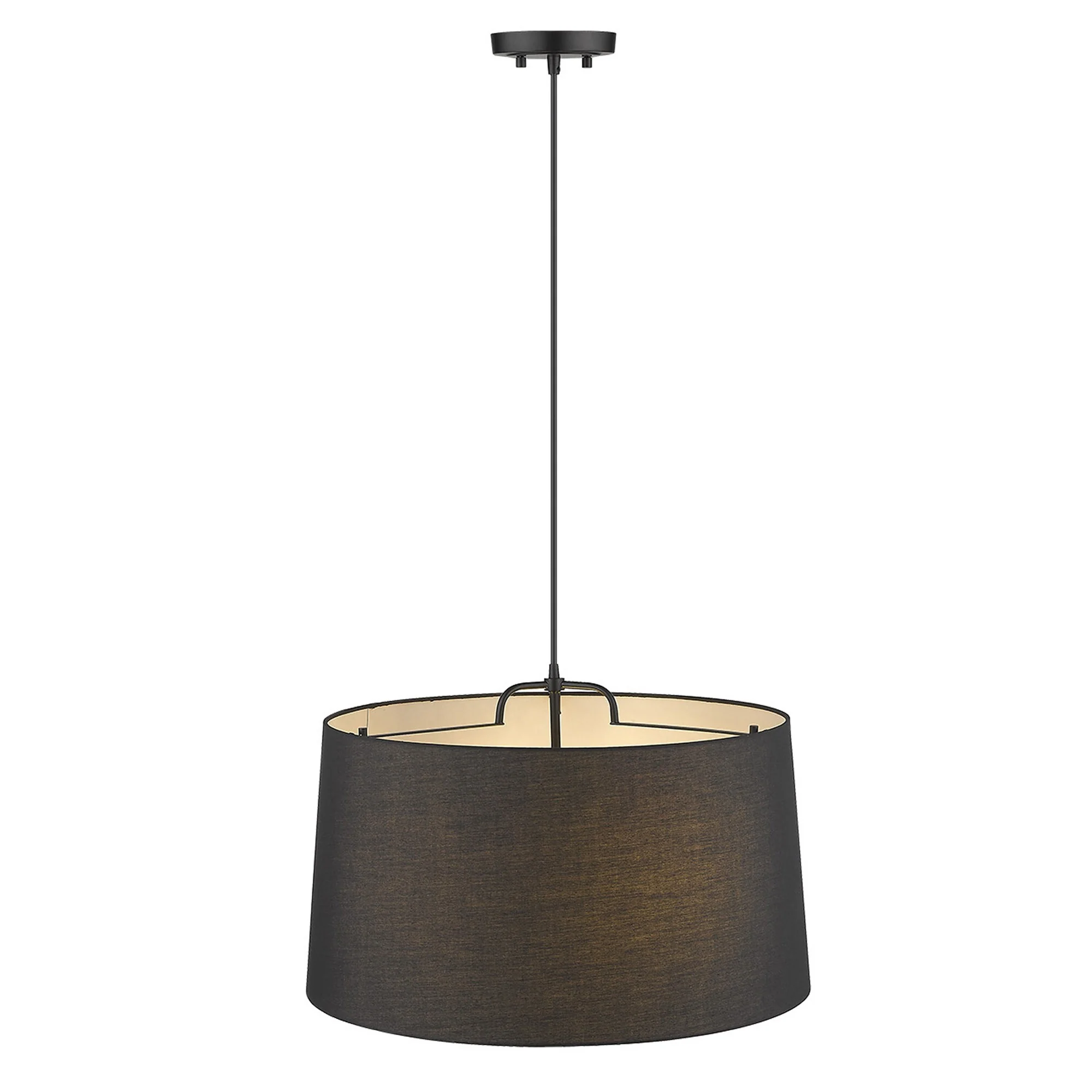 Lamia 1-Light Matte Black Mini Pendant By Homeroots - Image 3