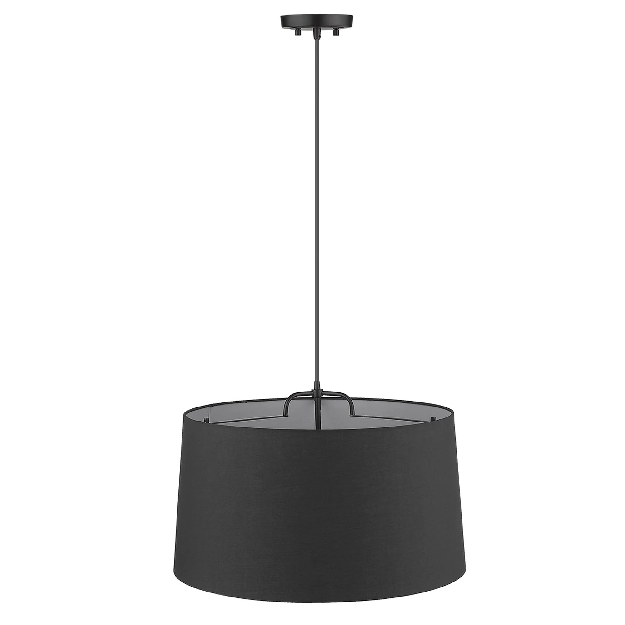 Lamia 3-Light Matte Black Mini Pendant By Homeroots - Image 3
