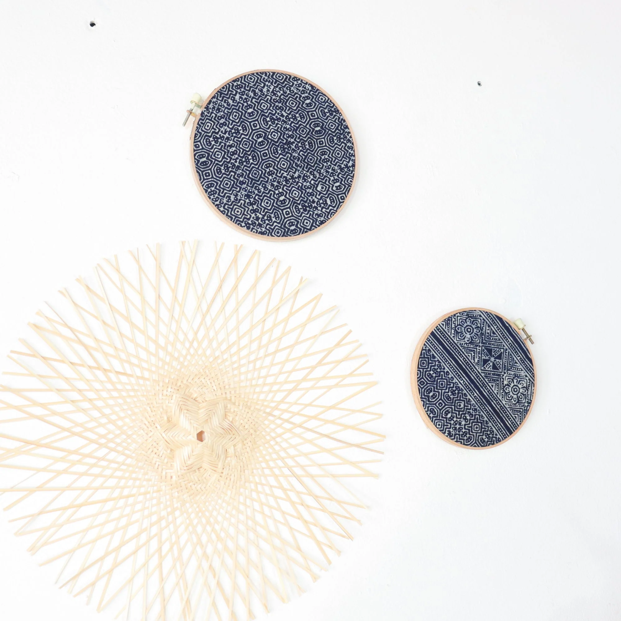 Lan Na - Hill Tribe Wall Decor Set Of 3 By Thaihome - Image 3