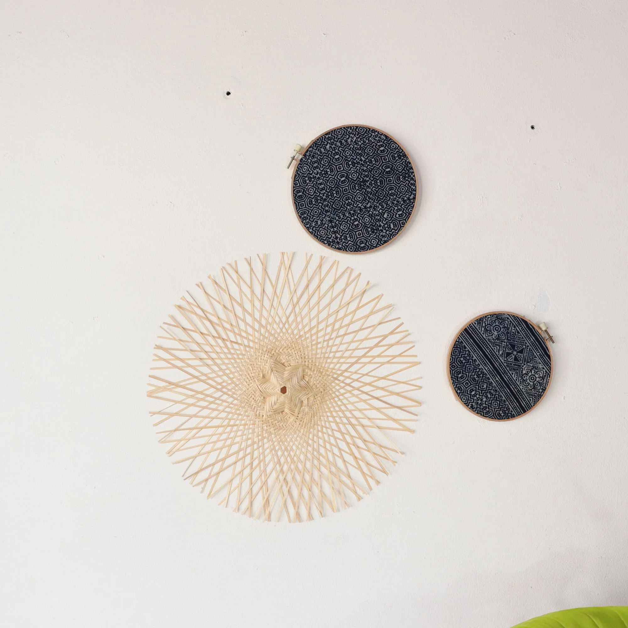 Lan Na - Hill Tribe Wall Decor Set Of 3 By Thaihome - Image 4