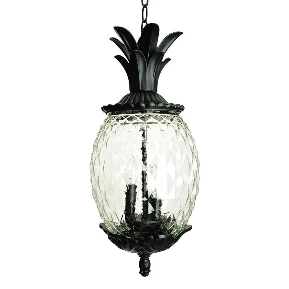 Lanai 3-Light Black Coral Hanging Light By Homeroots - Image 2