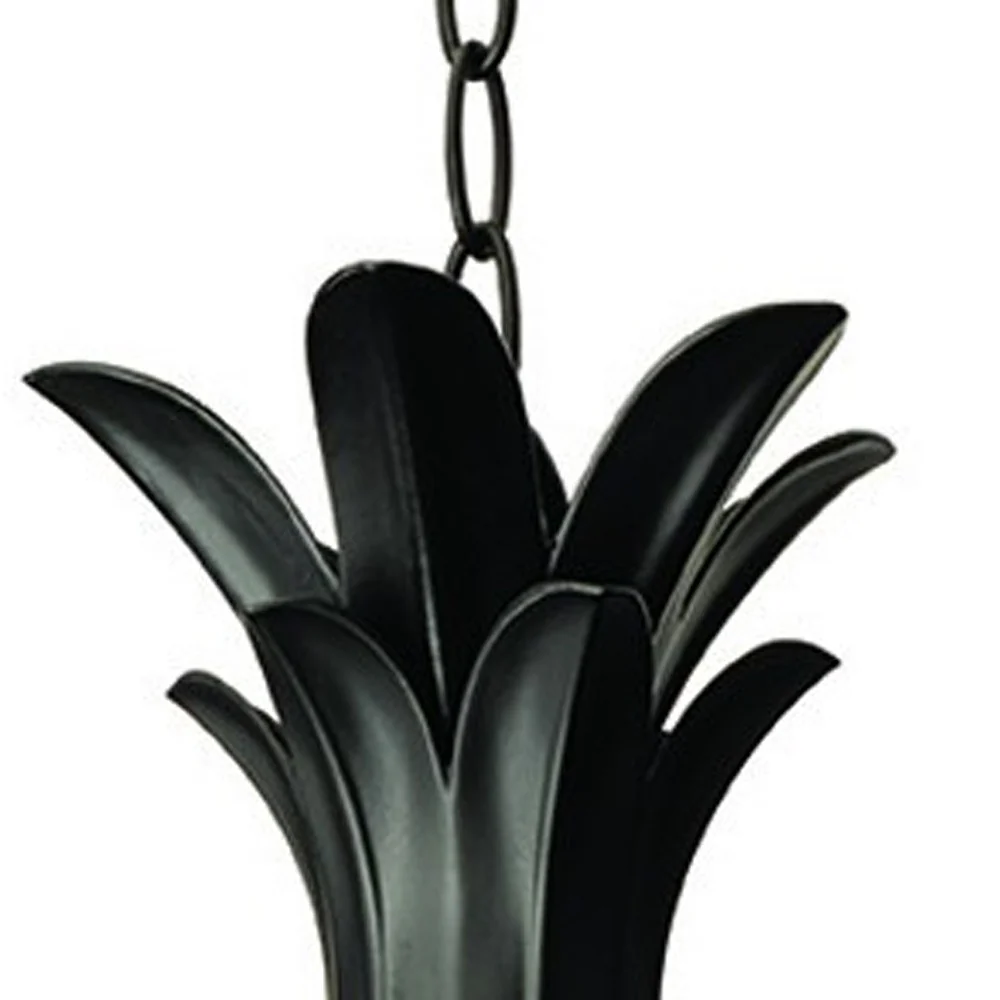 Lanai 3-Light Black Coral Hanging Light By Homeroots - Image 3