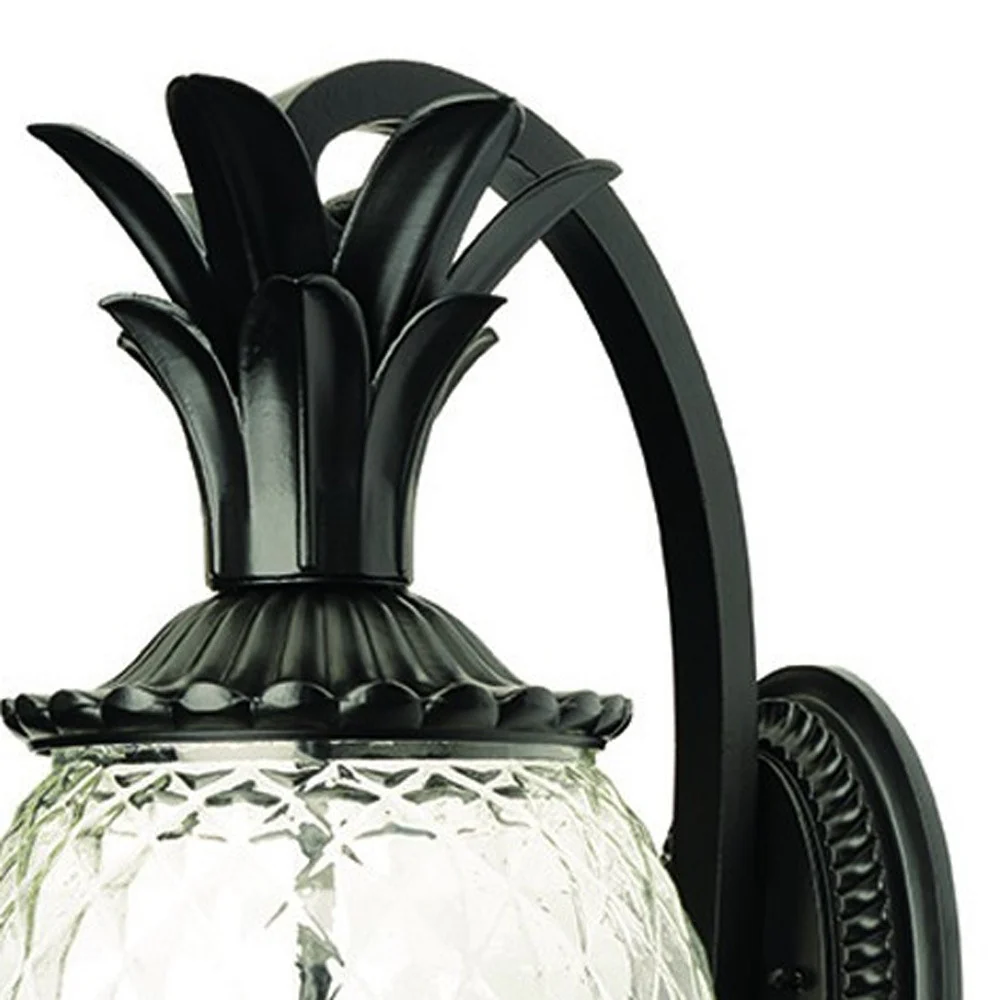Lanai 3-Light Matte Black Wall Light By Homeroots - Image 4