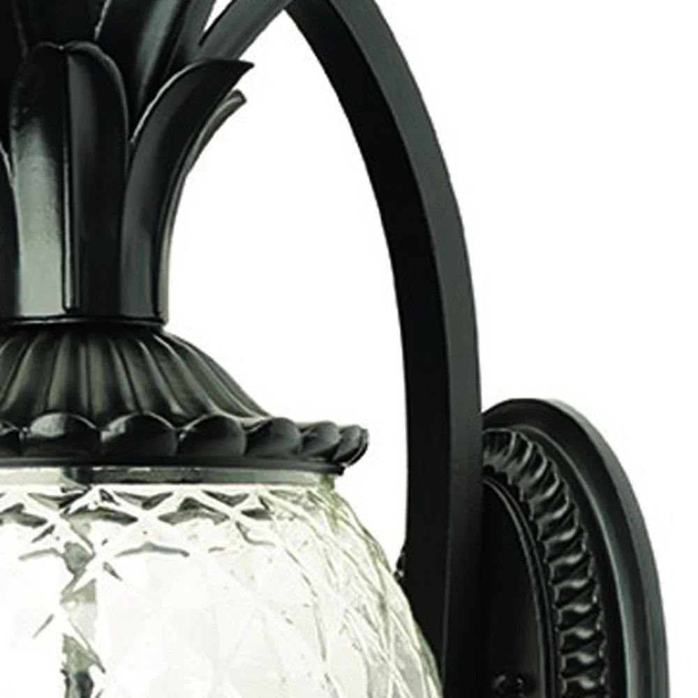 Lanai 3-Light Matte Black Wall Light By Homeroots - Image 5