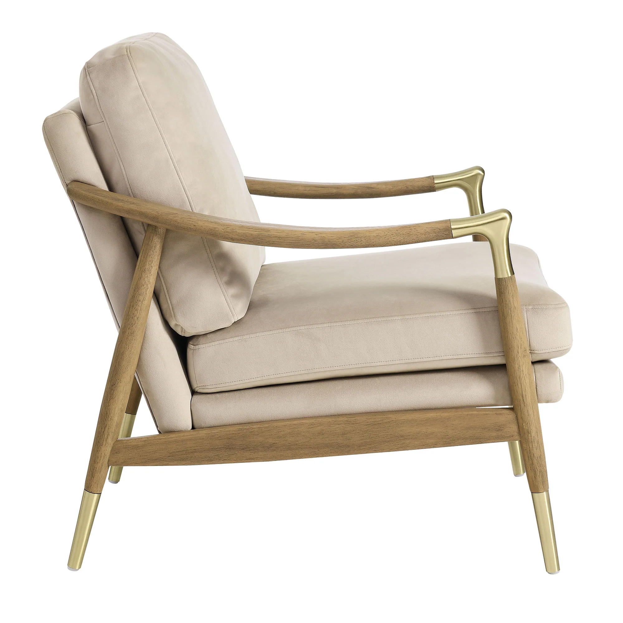 Langford Performance Velvet Accent Armchair by Modway - Image 3