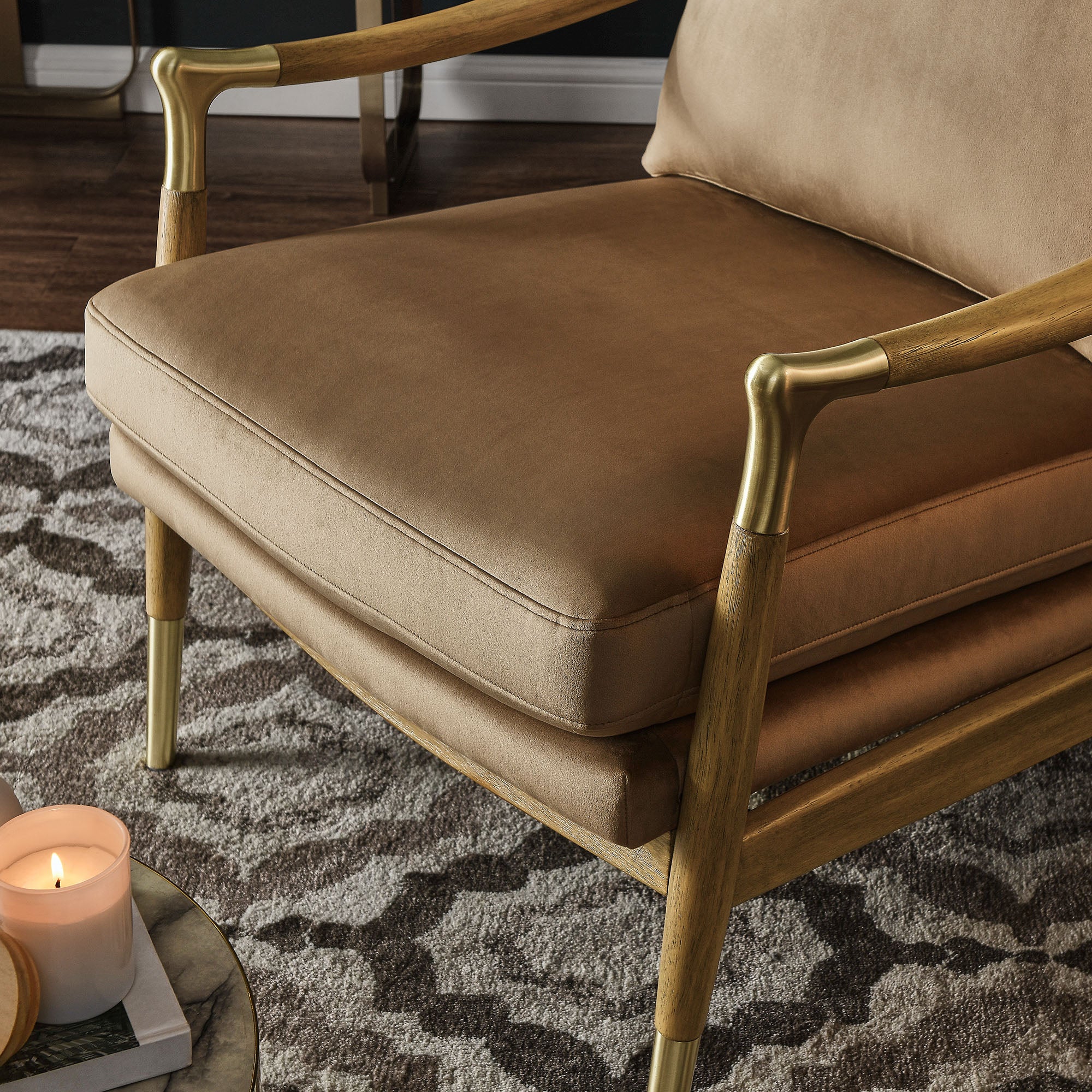 Langford Performance Velvet Accent Armchair by Modway - Image 33