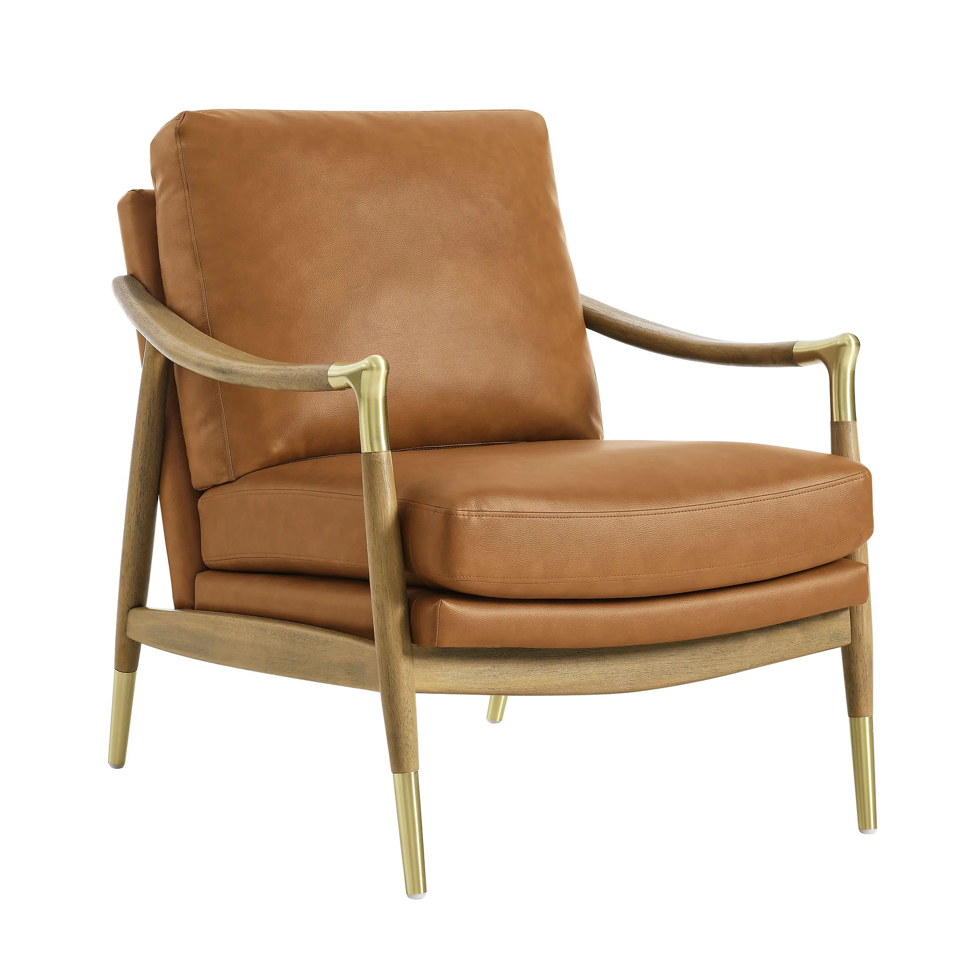 Langford Vegan Leather Accent Armchair by Modway - Image 2