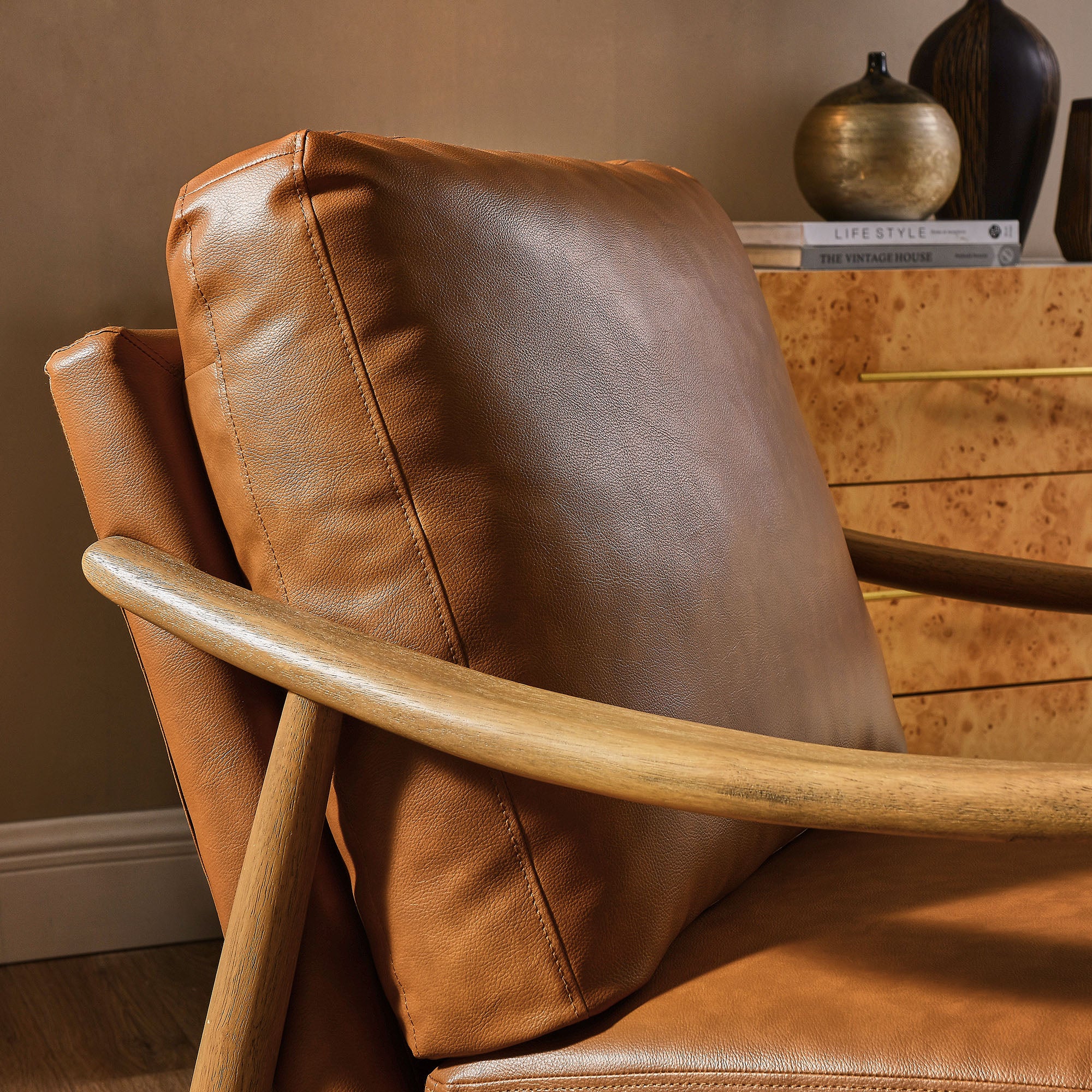 Langford Vegan Leather Accent Armchair by Modway - Image 7
