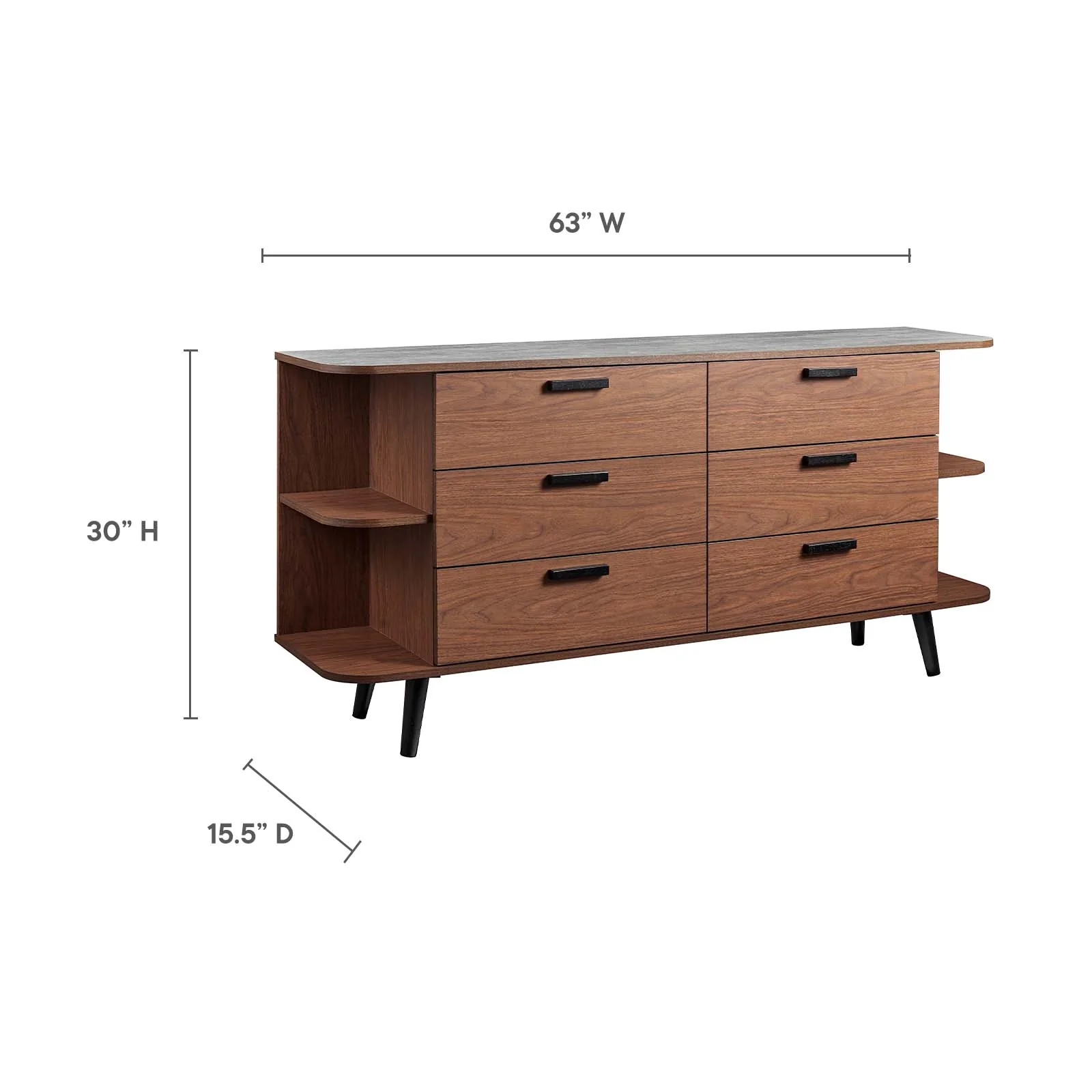 Langston Open Display Storage Sideboard By Modway - EEI-6281 - Image 9